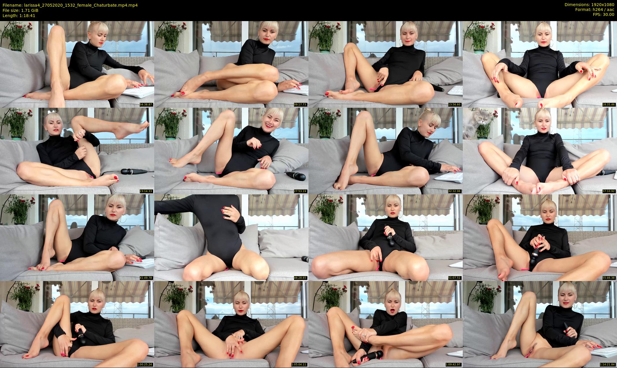 larissa4 — 79 minute Chaturbate female cam show recording, 1080p, May 27, 2020