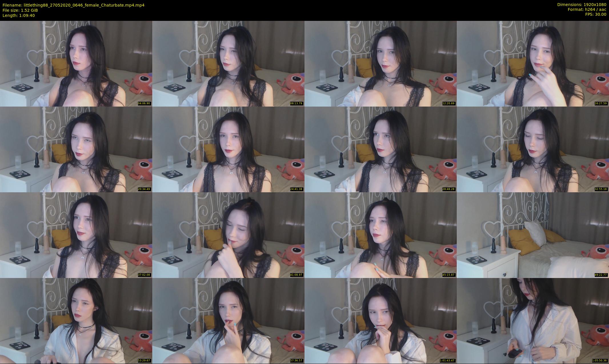 littlething88 — 70 minute Chaturbate female cam show recording, 1080p, May 27, 2020