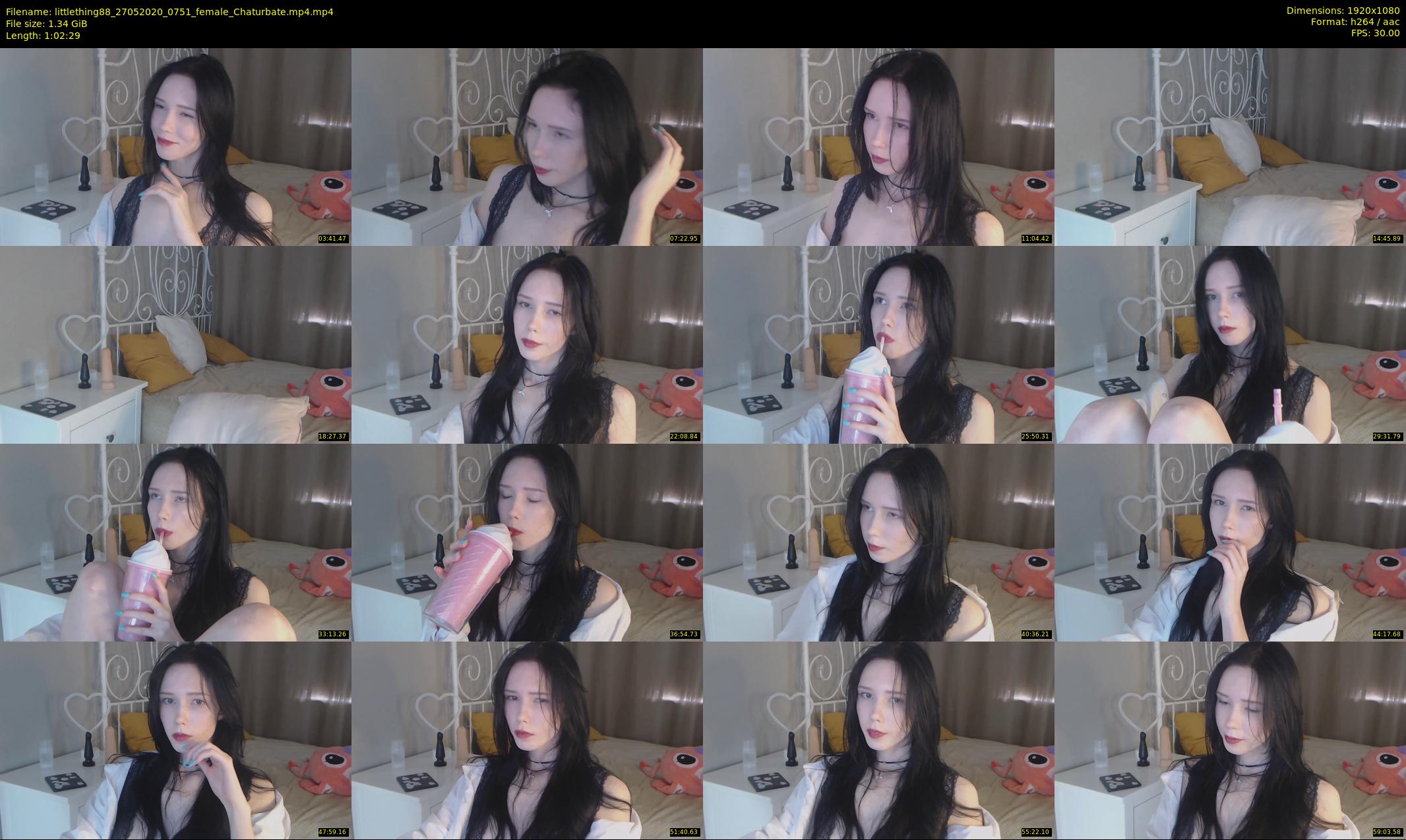 littlething88 — 63 minute Chaturbate female cam show recording, 1080p, May 27, 2020