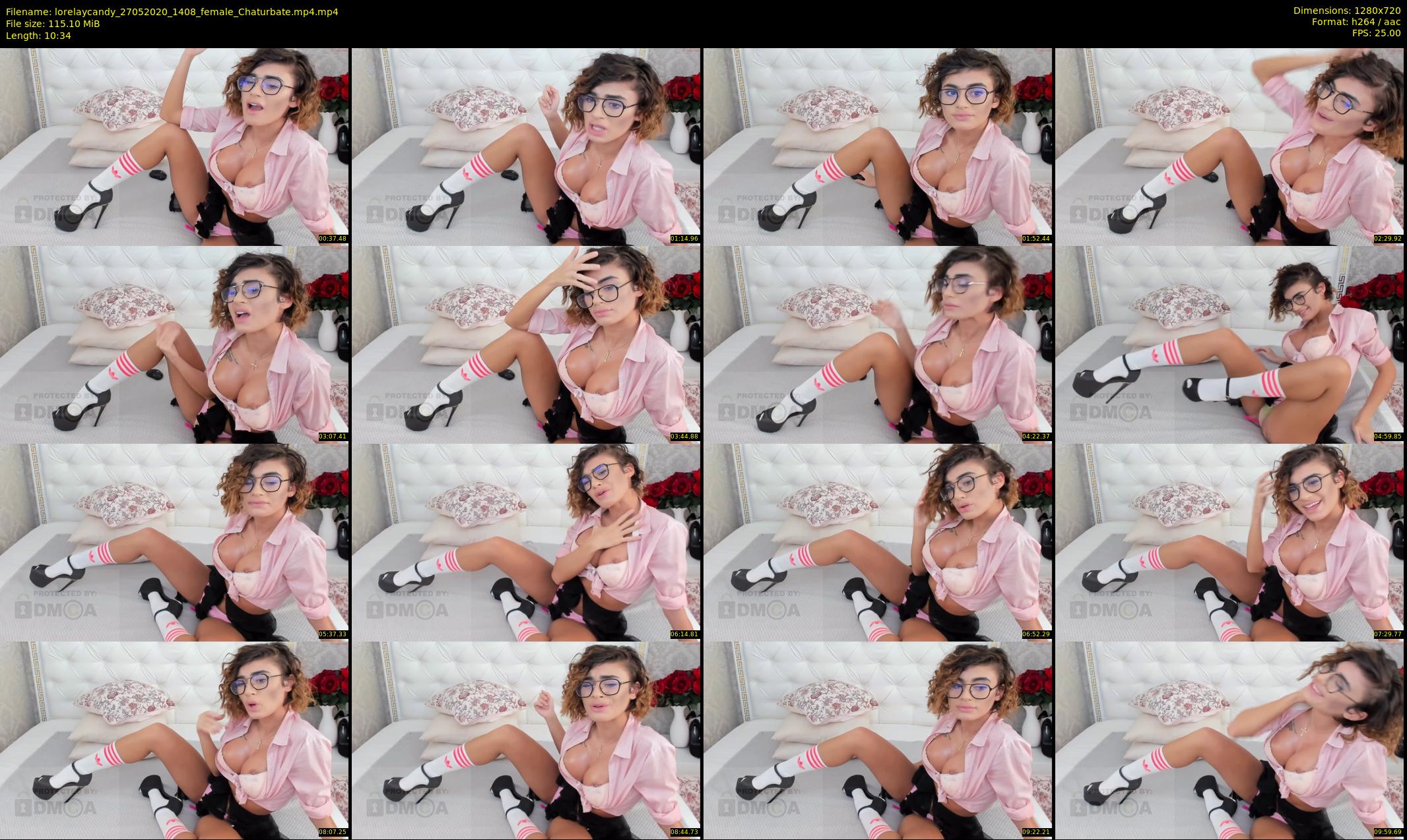 lorelaycandy — 11 minute Chaturbate female cam show recording, 720p, May 27, 2020