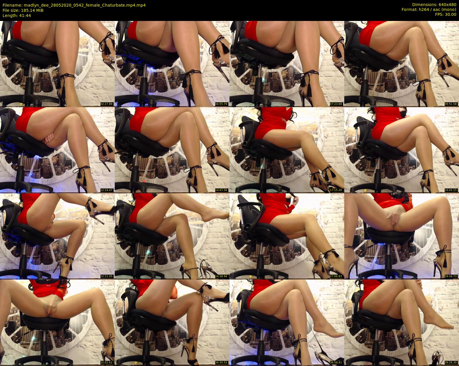 madlyn_dee — 42 minute Chaturbate female cam show recording, 480p, May 28, 2020