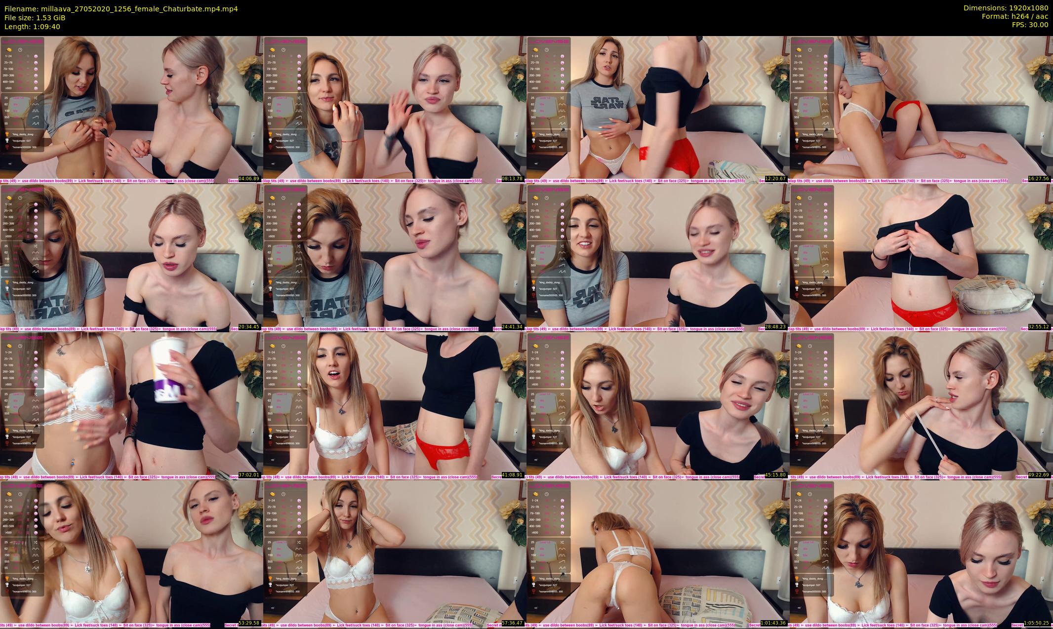 millaava — 70 minute Chaturbate female cam show recording, 1080p, May 27, 2020