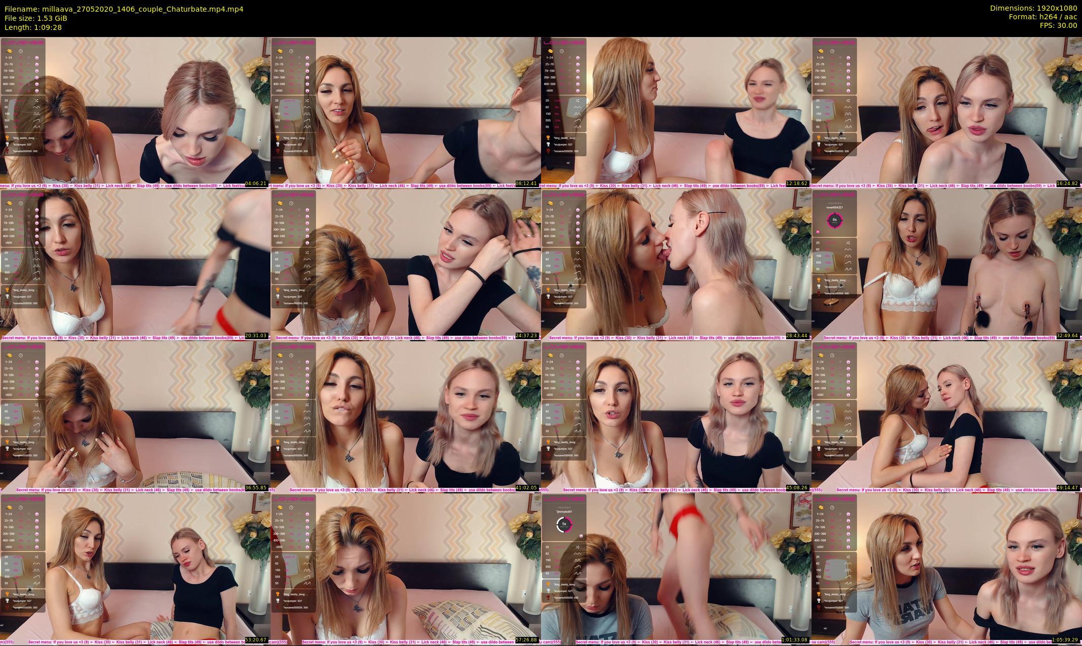 millaava — 70 minute Chaturbate female cam show recording, 1080p, May 27, 2020