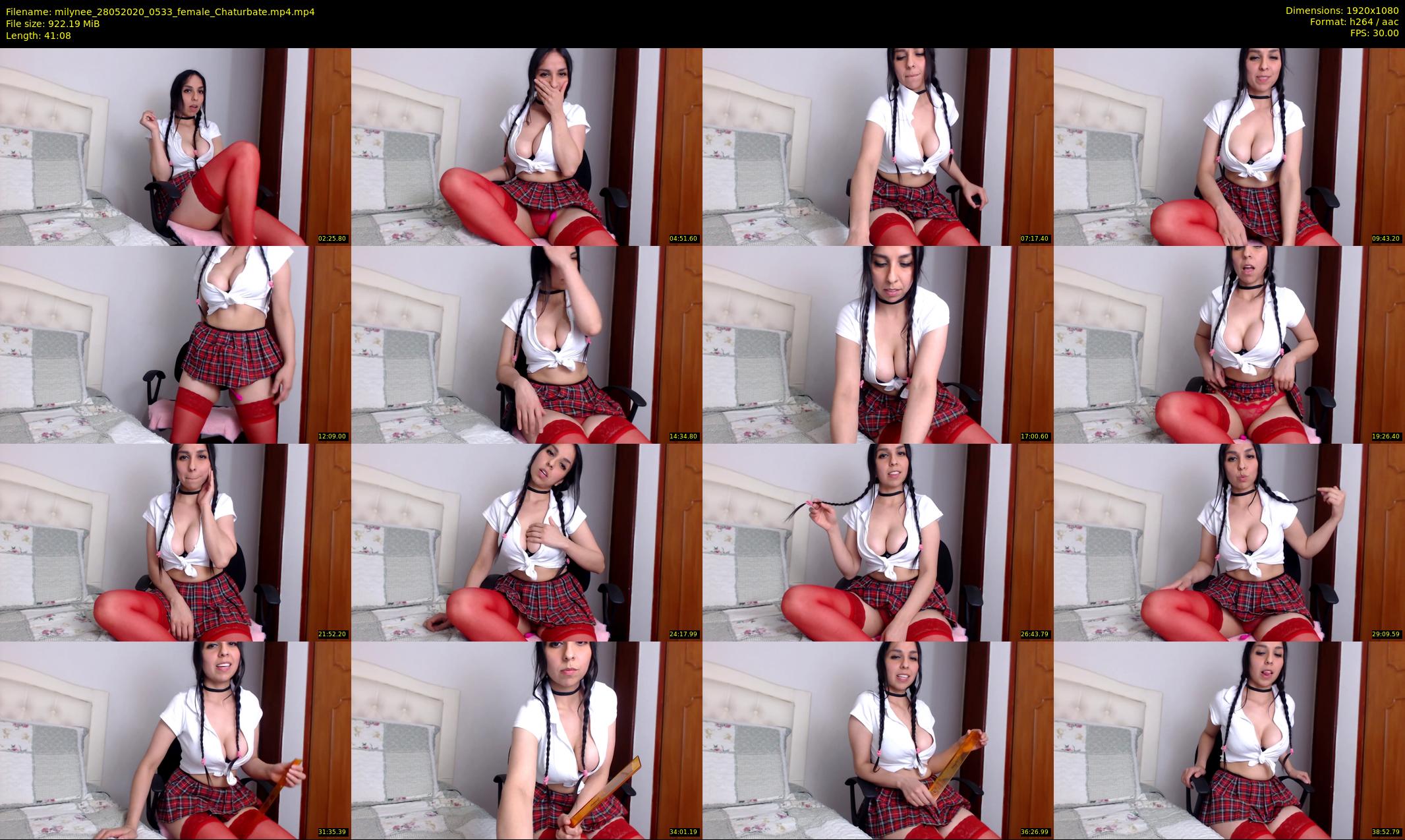 milynee — 42 minute Chaturbate female cam show recording, 1080p, May 28, 2020