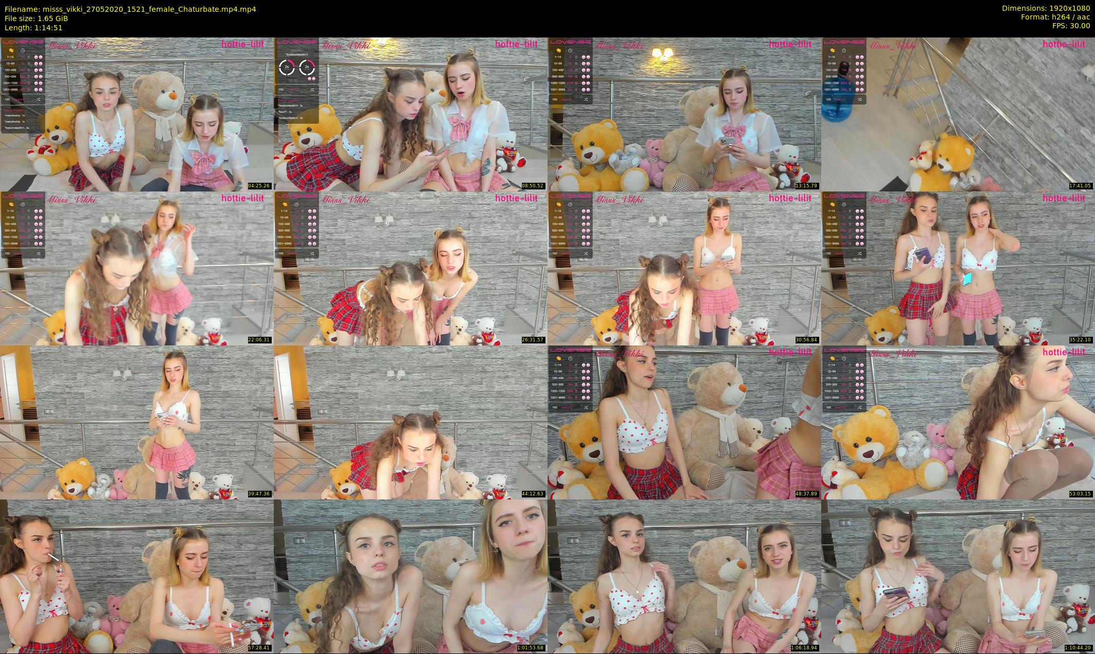 misss_vikki — 75 minute Chaturbate female cam show recording, 1080p, May 27, 2020