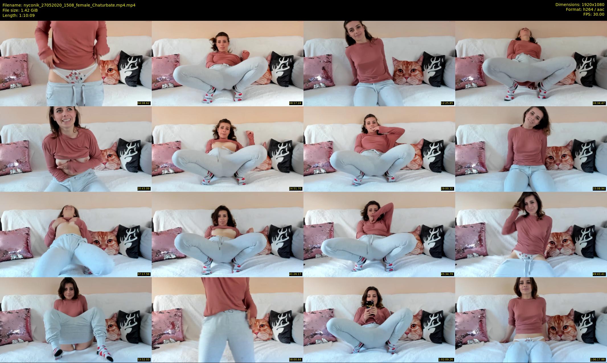 nyconik — 71 minute Chaturbate female cam show recording, 1080p, May 27, 2020