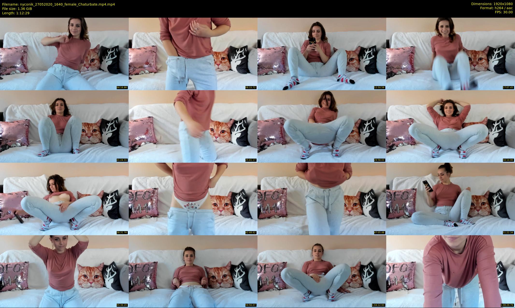 nyconik — 73 minute Chaturbate female cam show recording, 1080p, May 27, 2020