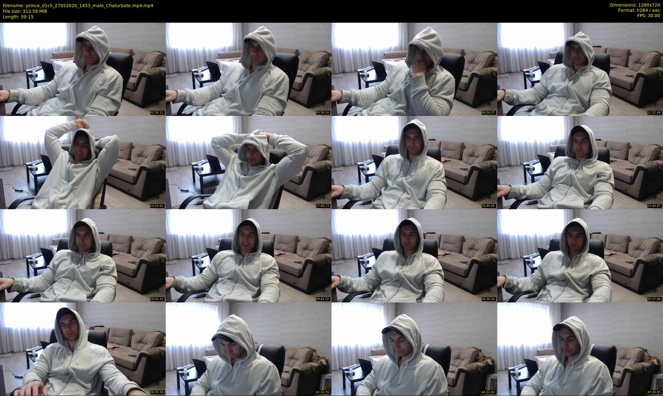 prince_d1ck — 51 minute Chaturbate male cam show recording, 720p, May 27, 2020