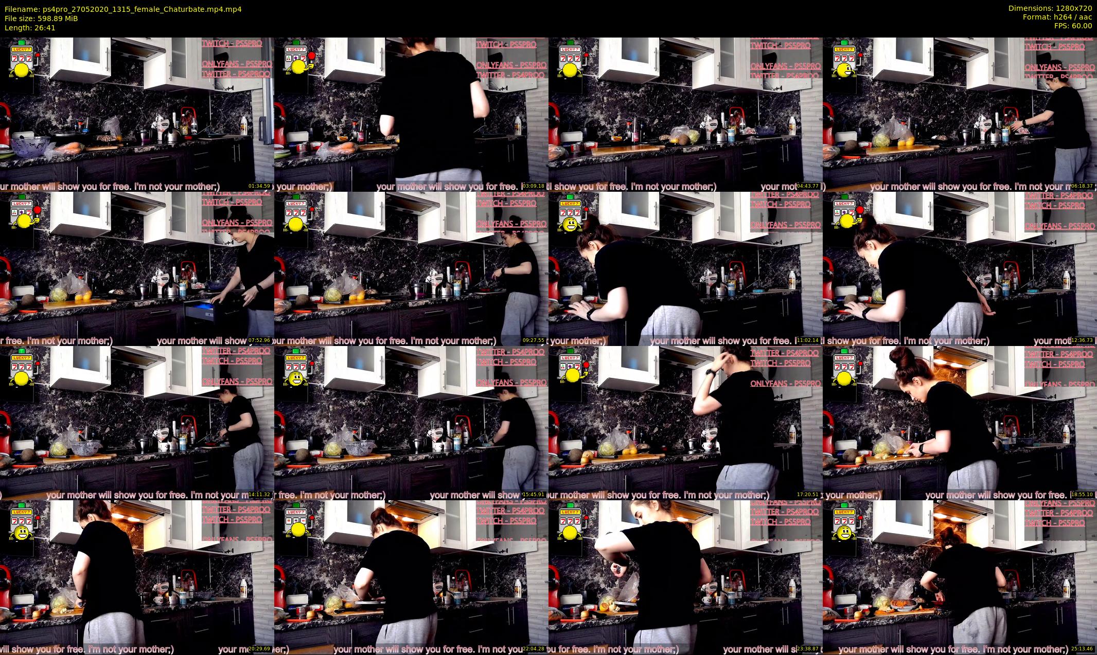 ps4pro — 27 minute Chaturbate female cam show recording, 720p, May 27, 2020