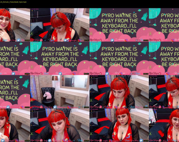 pyrowayne — 54 minute Chaturbate female cam show recording, 720p, May 28, 2020
