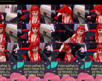 pyrowayne — 54 minute Chaturbate female cam show recording, 720p, May 28, 2020