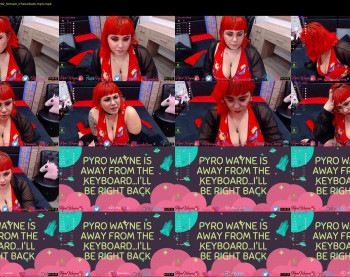 pyrowayne — 54 minute Chaturbate female cam show recording, 720p, May 28, 2020