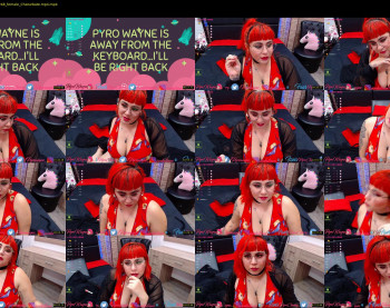 pyrowayne — 54 minute Chaturbate female cam show recording, 720p, May 28, 2020