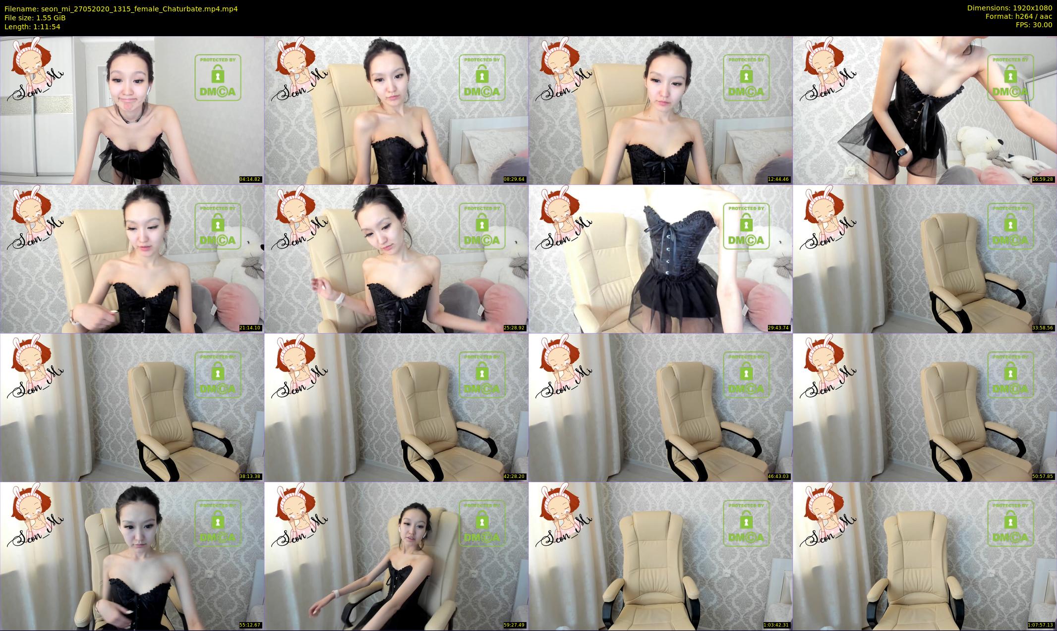 seon_mi — 72 minute Chaturbate female cam show recording, 1080p, May 27, 2020