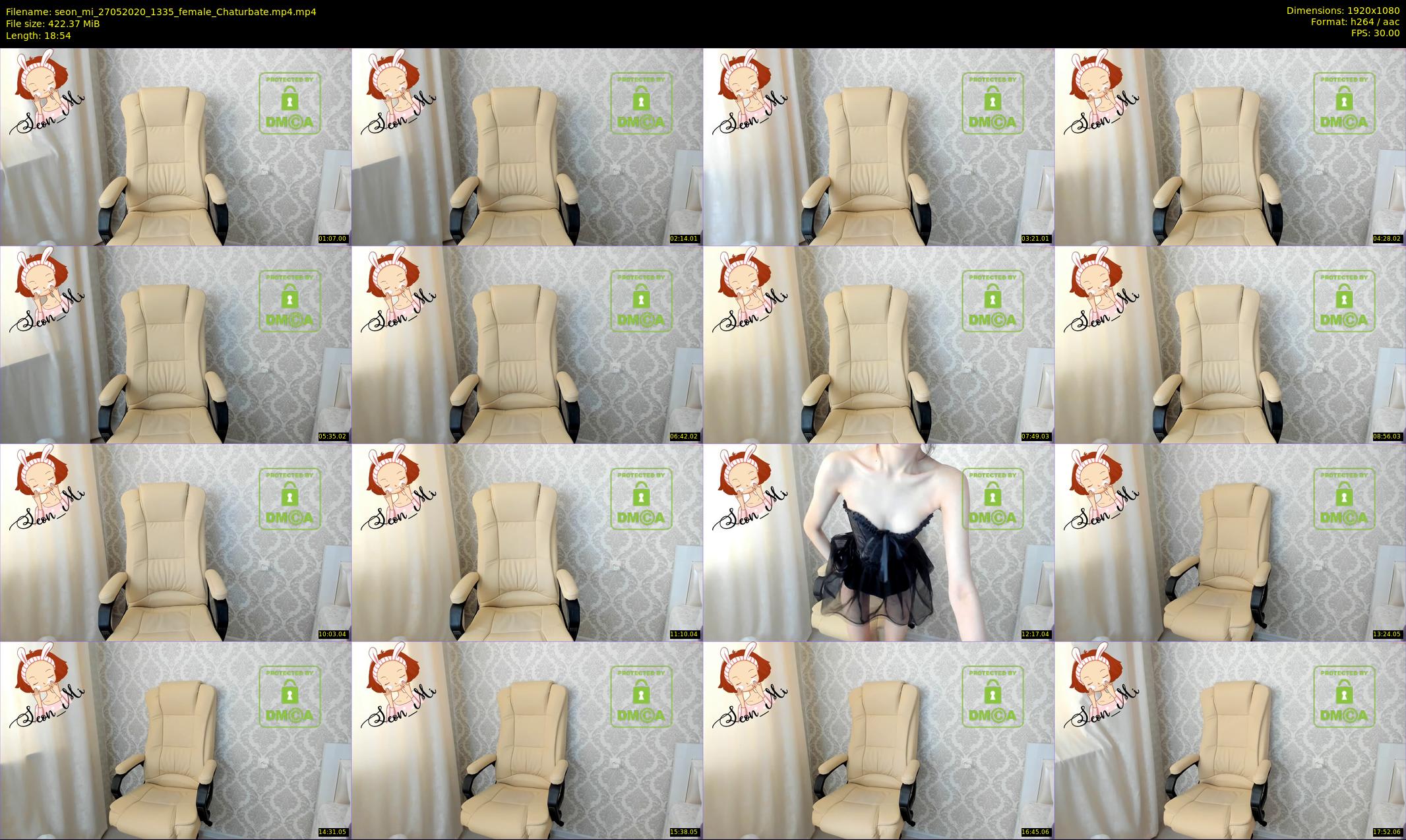 seon_mi — 19 minute Chaturbate female cam show recording, 1080p, May 27, 2020