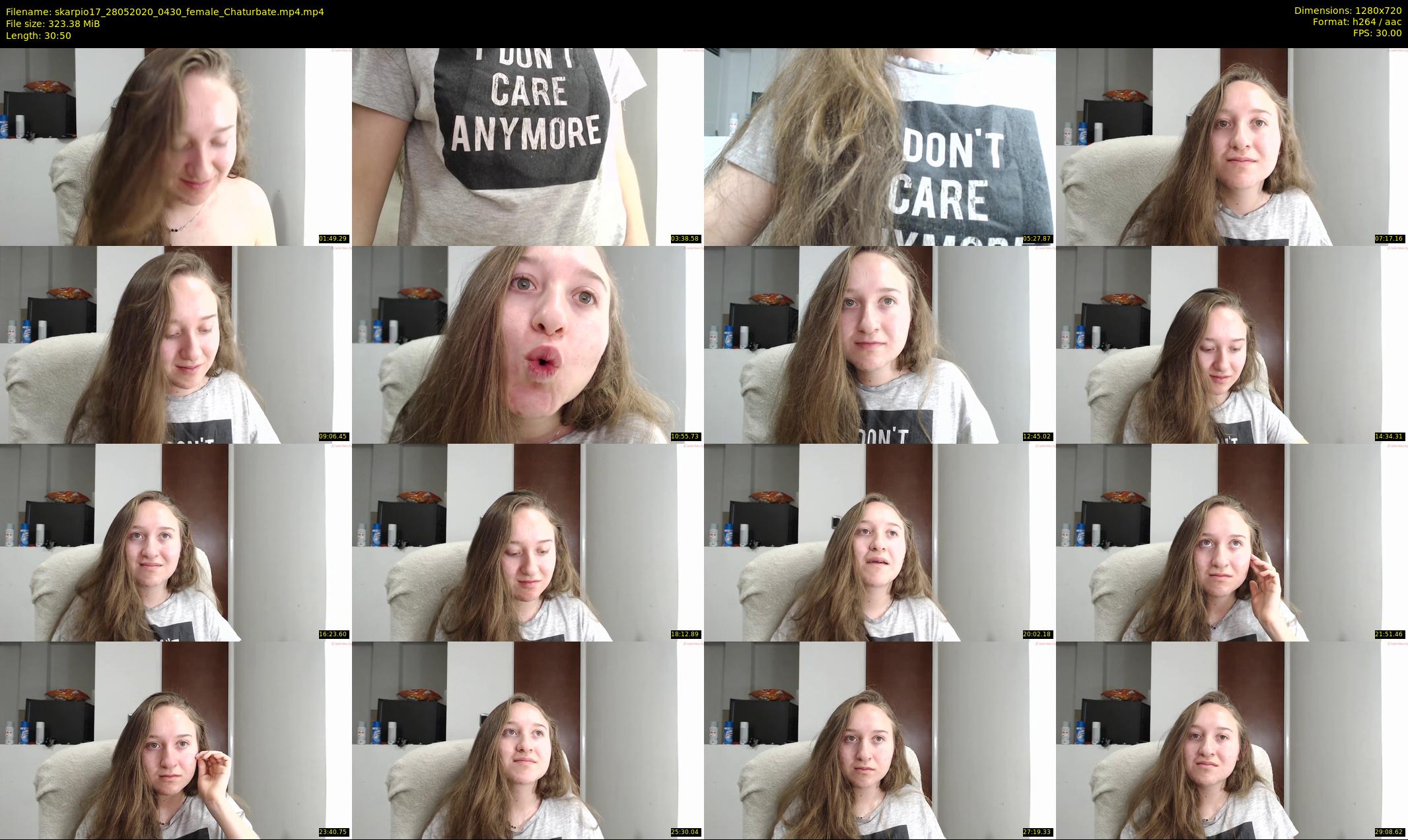 skarpio17 — 31 minute Chaturbate female cam show recording, 720p, May 28, 2020