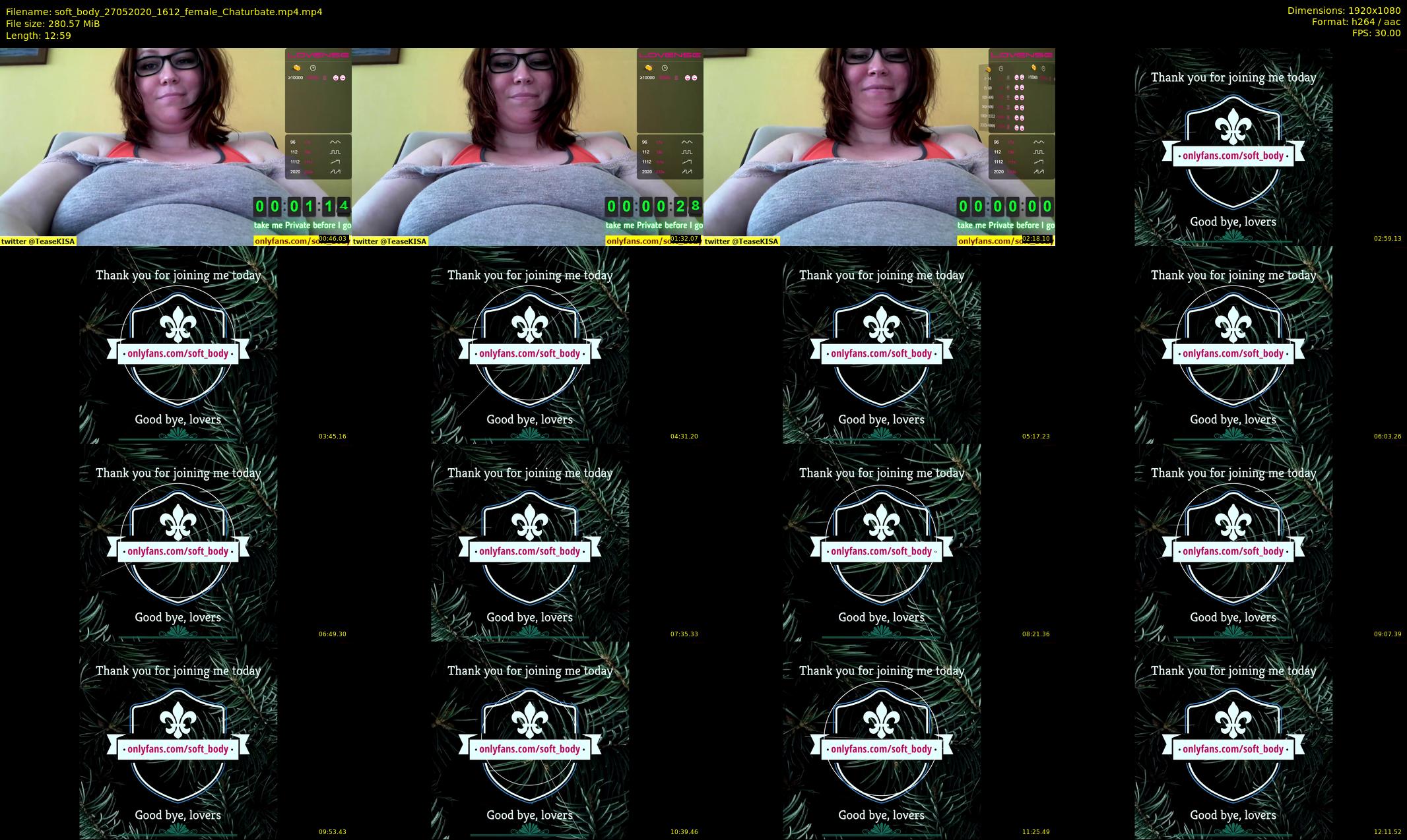 soft_body — 13 minute Chaturbate female cam show recording, 1080p, May 27, 2020
