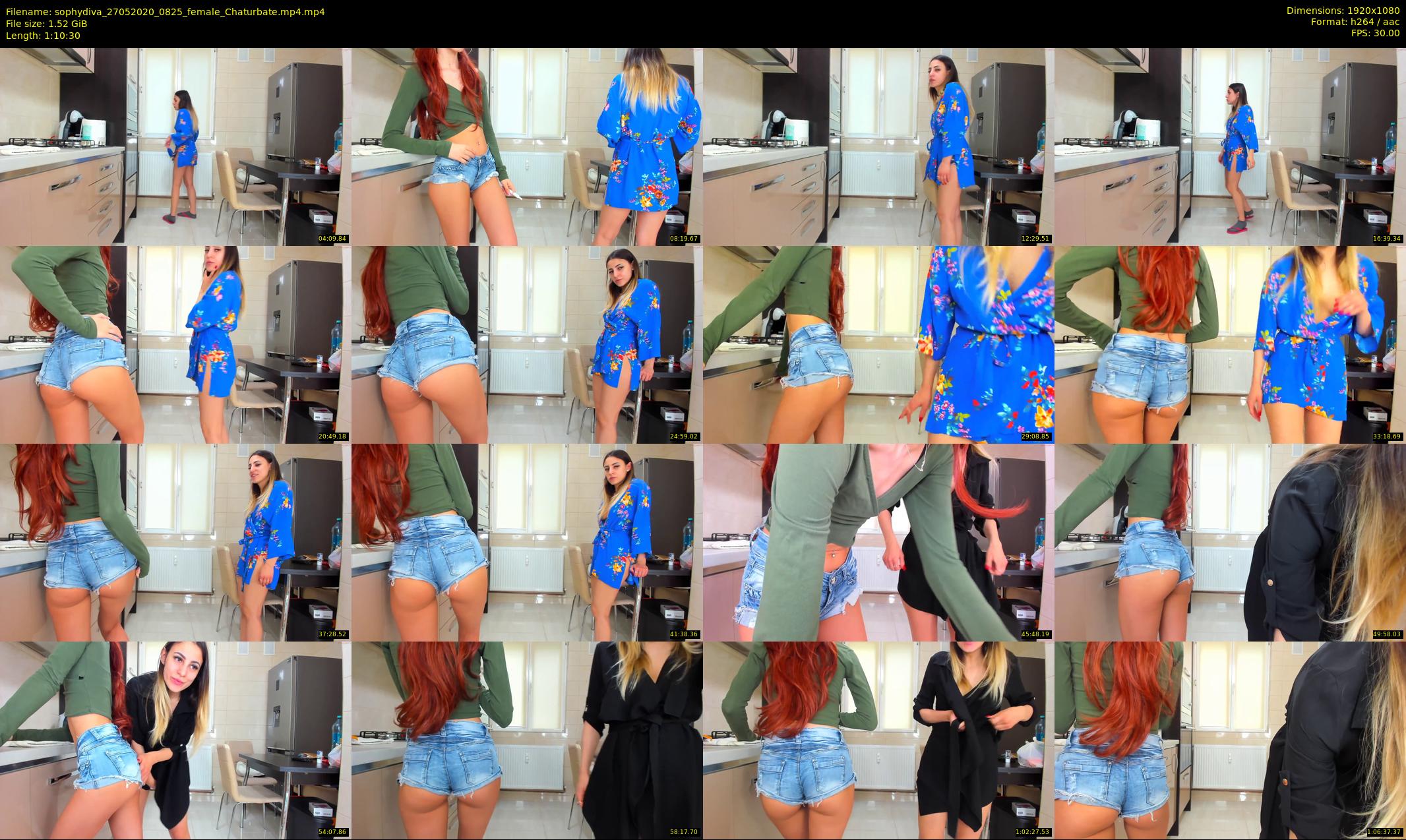 sophydiva — 71 minute Chaturbate female cam show recording, 1080p, May 27, 2020