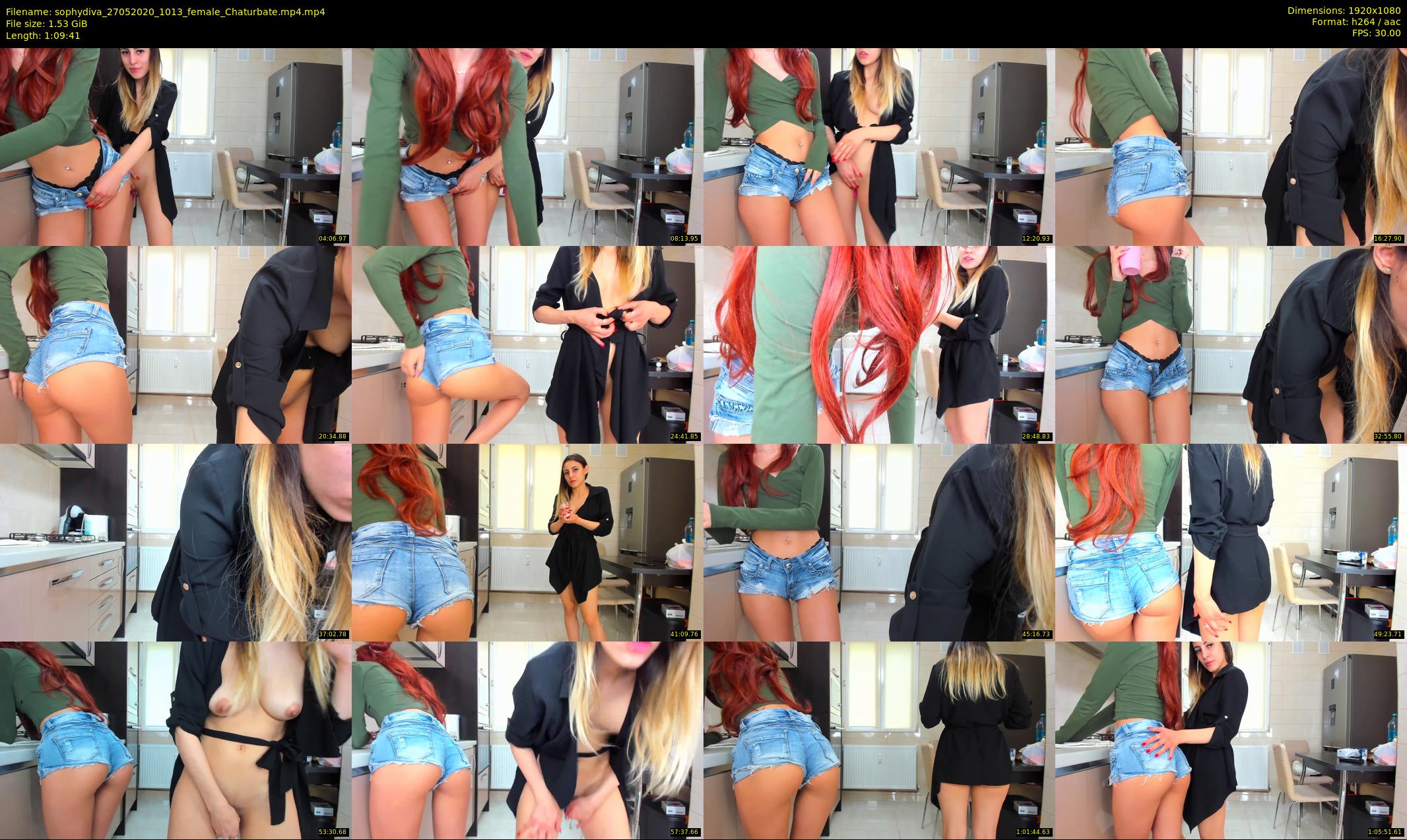 sophydiva — 70 minute Chaturbate female cam show recording, 1080p, May 27, 2020