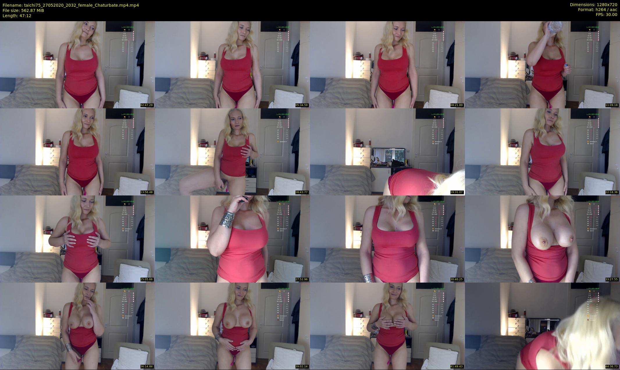taichi75 — 48 minute Chaturbate female cam show recording, 720p, May 27, 2020