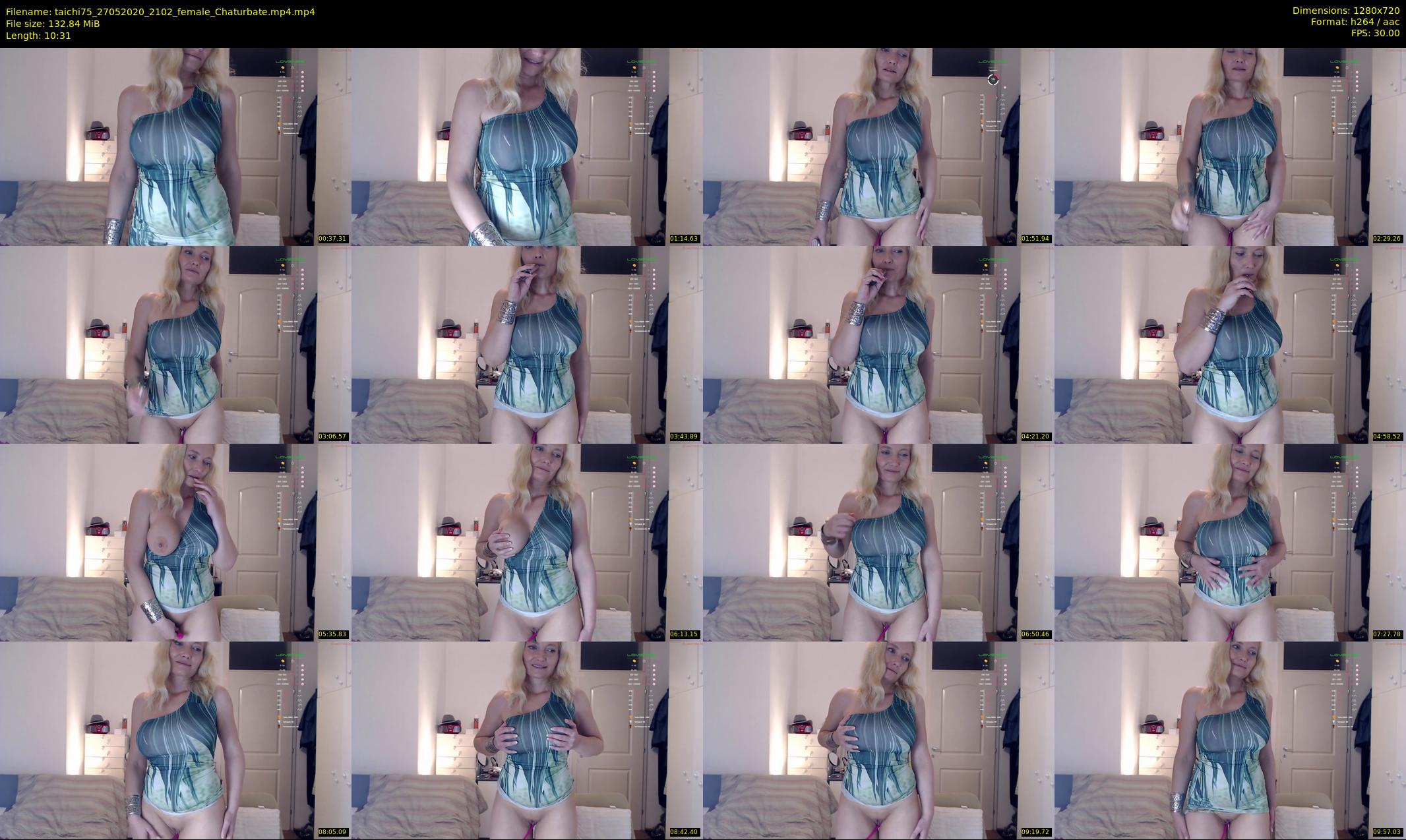 taichi75 — 11 minute Chaturbate female cam show recording, 720p, May 27, 2020