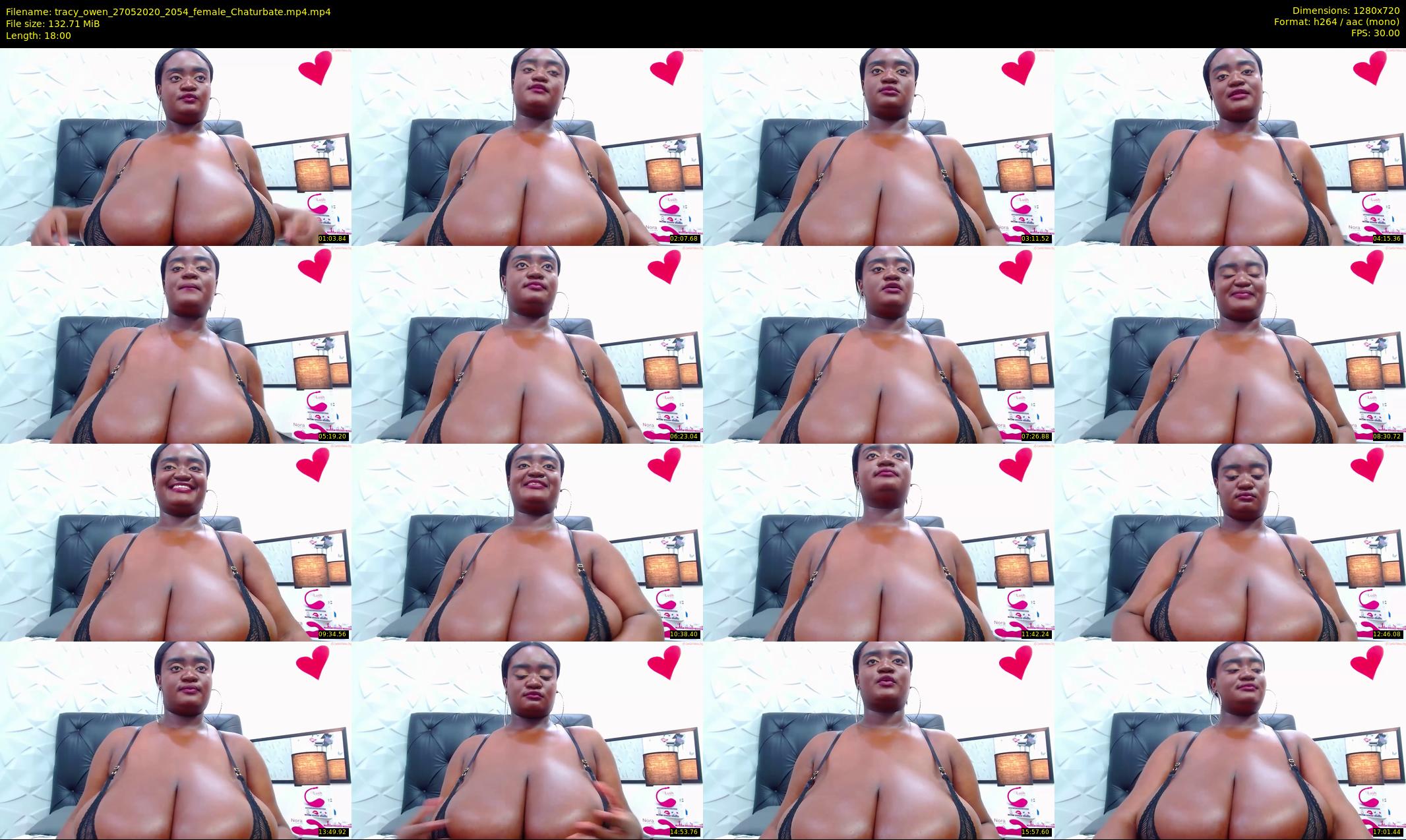 tracy_owen — 18 minute Chaturbate female cam show recording, 720p, May 27, 2020