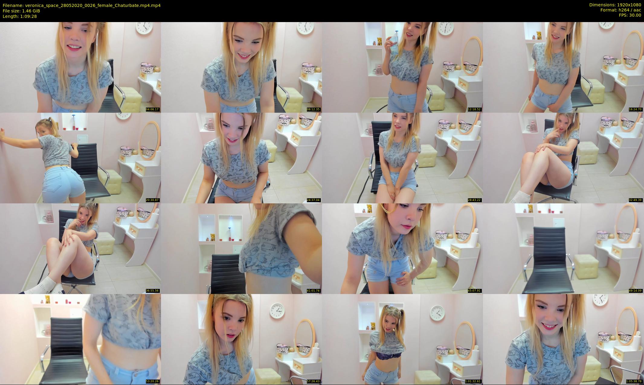 veronica_space — 70 minute Chaturbate female cam show recording, 1080p, May 28, 2020