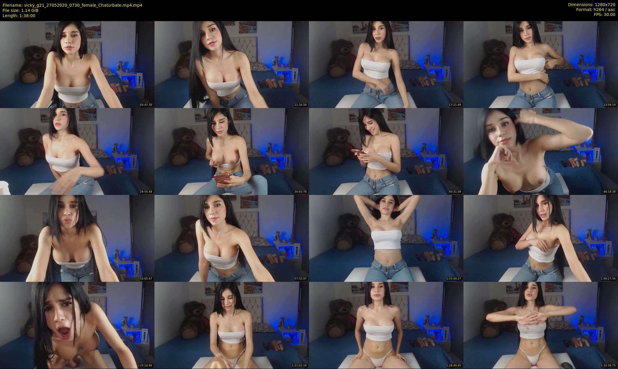 vicky_g21 — 98 minute Chaturbate female cam show recording, 720p, May 27, 2020