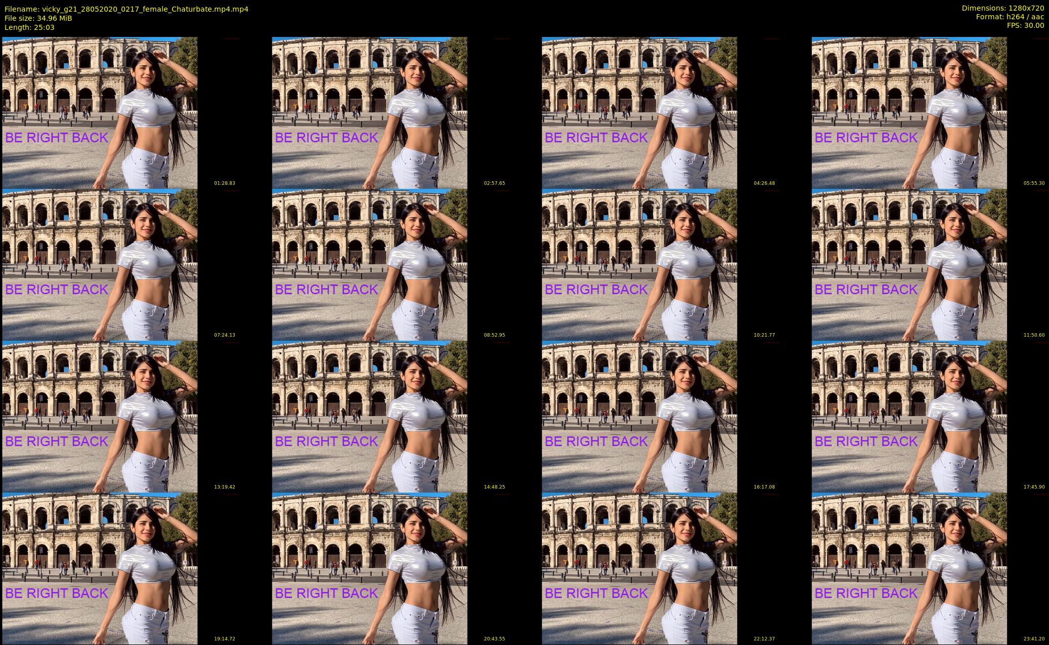 vicky_g21 — 26 minute Chaturbate female cam show recording, 720p, May 28, 2020