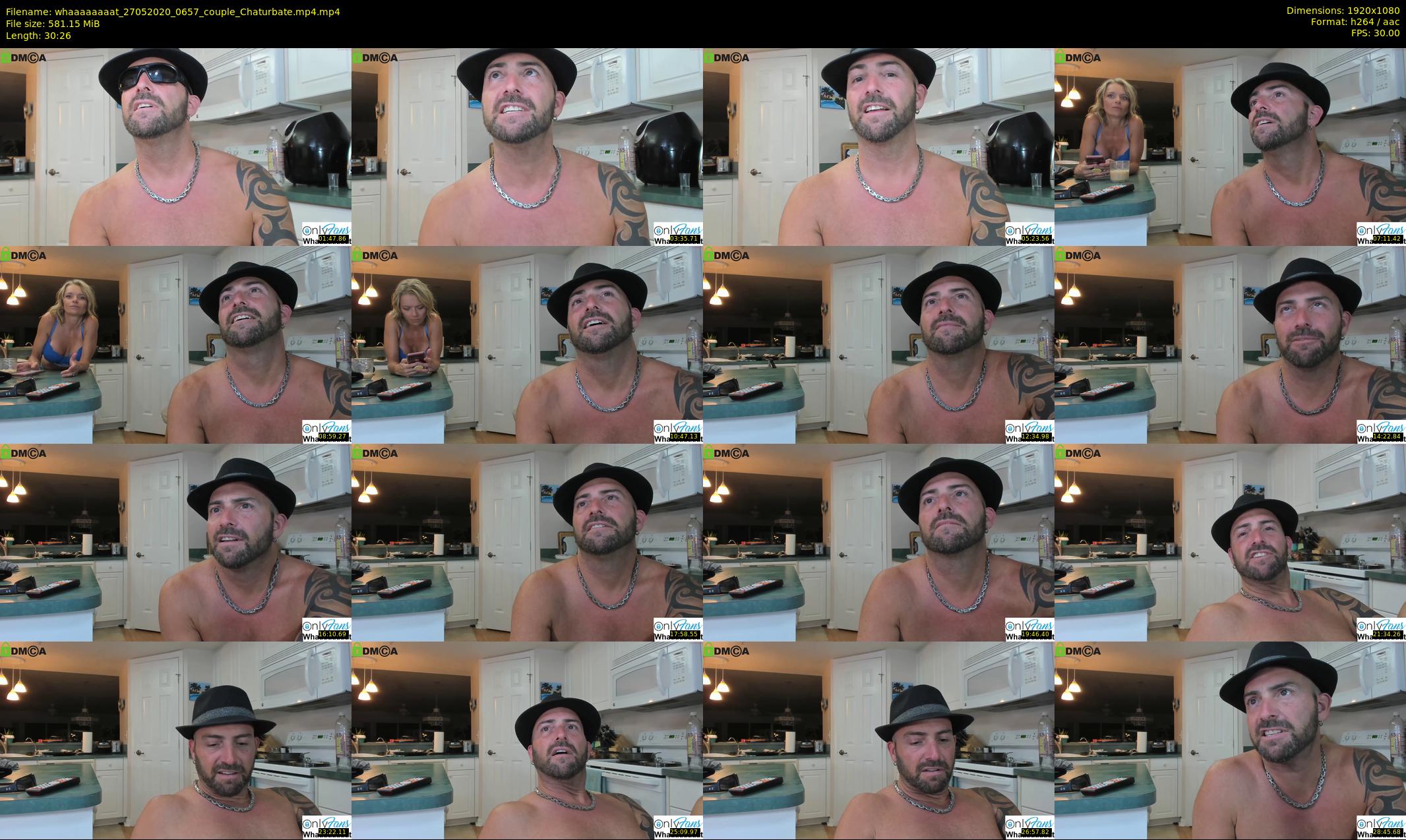 whaaaaaaaat — 31 minute Chaturbate couple cam show recording, 1080p, May 27, 2020