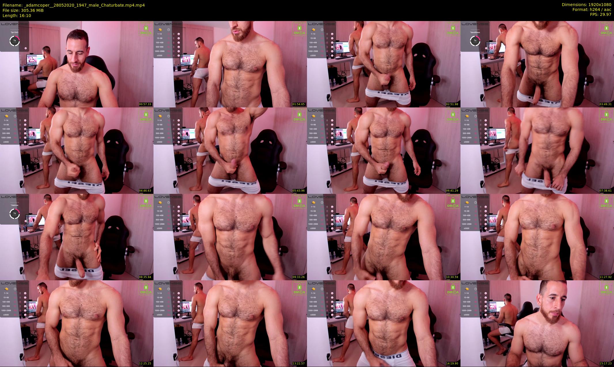 _adamcoper_ — 17 minute Chaturbate male cam show recording, 1080p, May 28, 2020