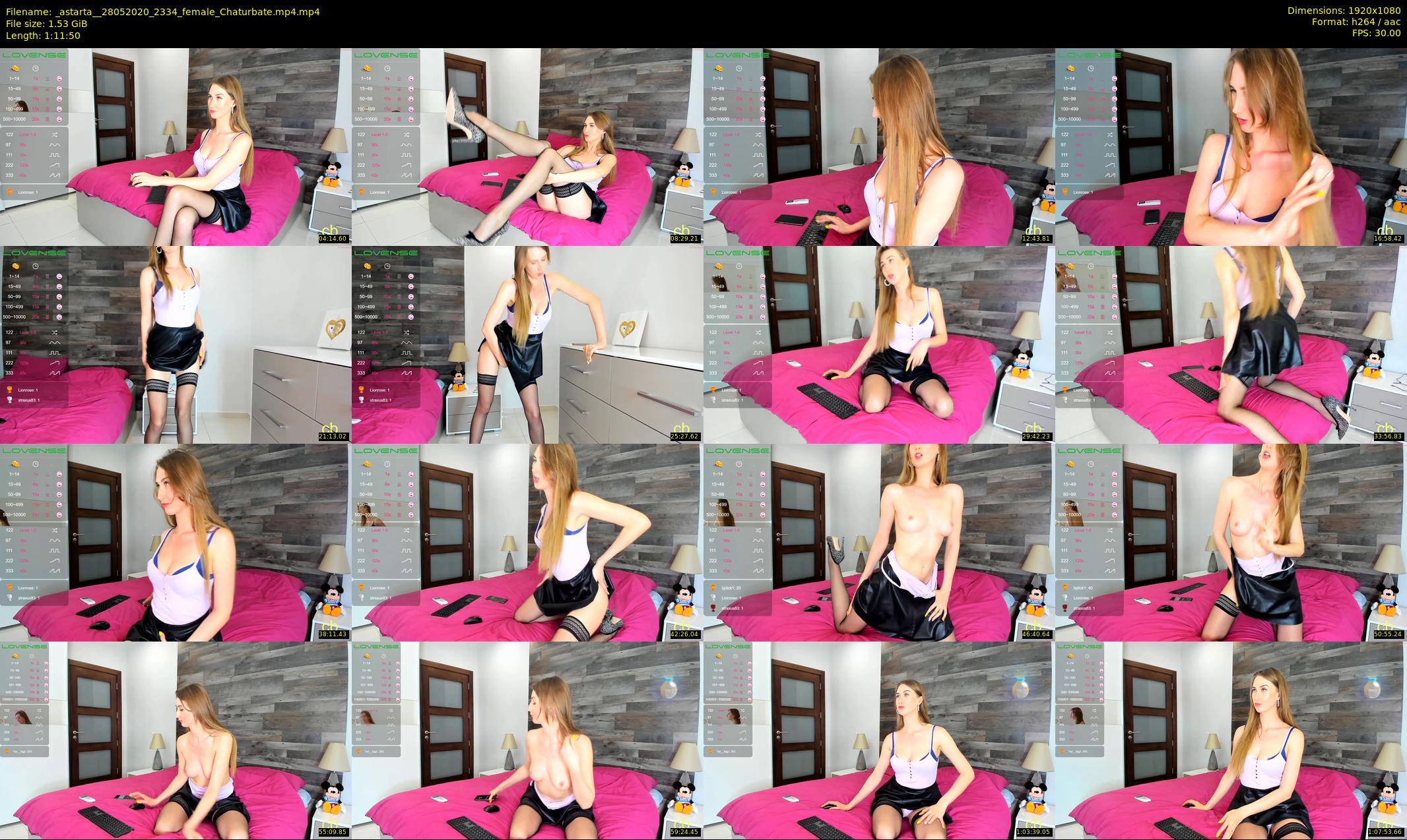 _astarta_ — 72 minute Chaturbate female cam show recording, 1080p, May 28, 2020