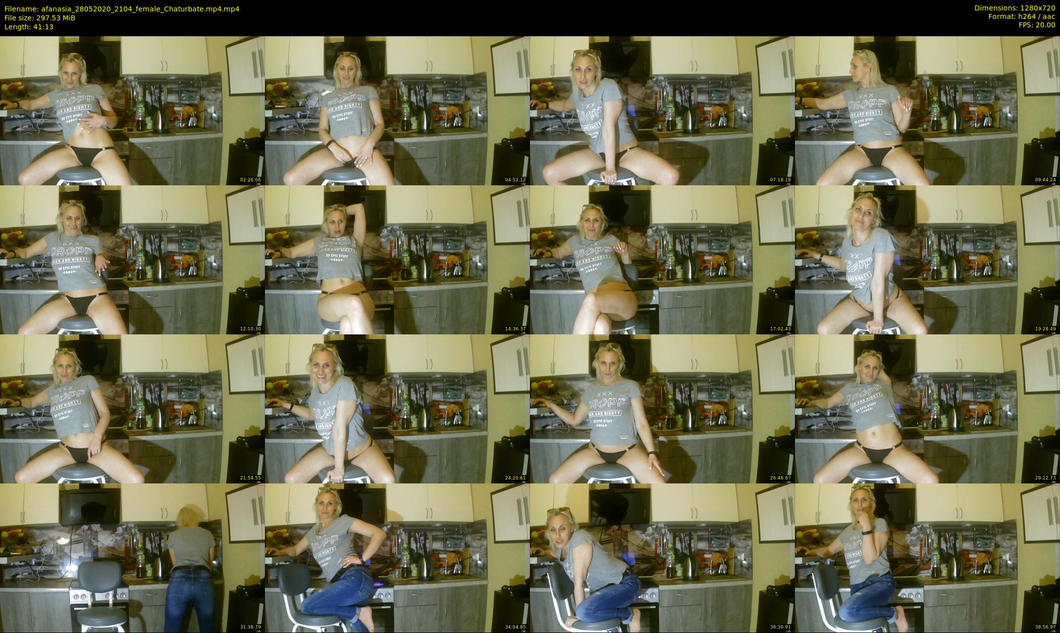 afanasia — 42 minute Chaturbate female cam show recording, 720p, May 28, 2020