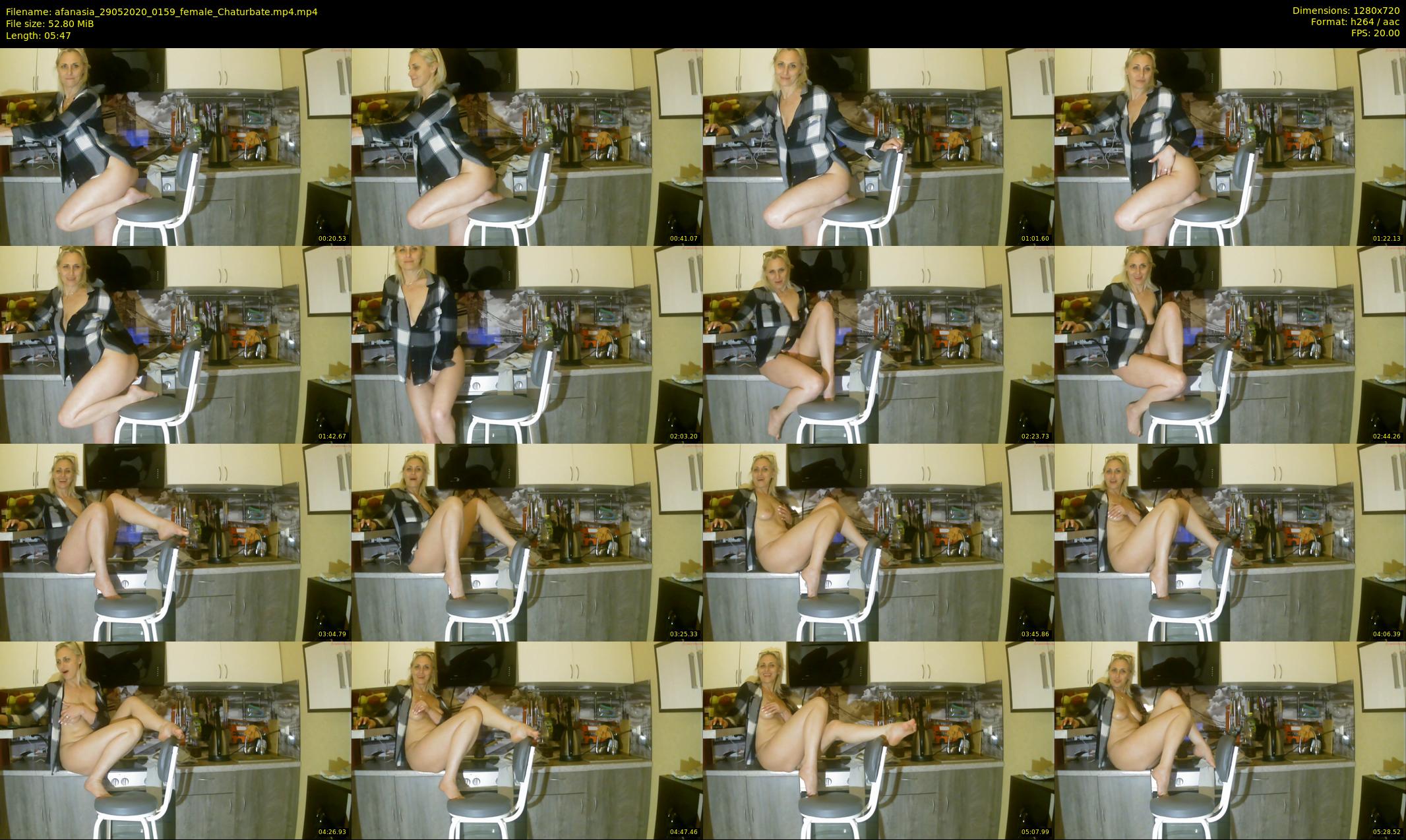 afanasia — 6 minute Chaturbate female cam show recording, 720p, May 29, 2020