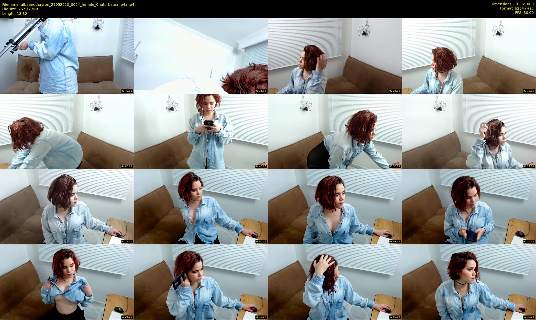 albaandthayron — 14 minute Chaturbate couple cam show recording, 1080p, May 29, 2020