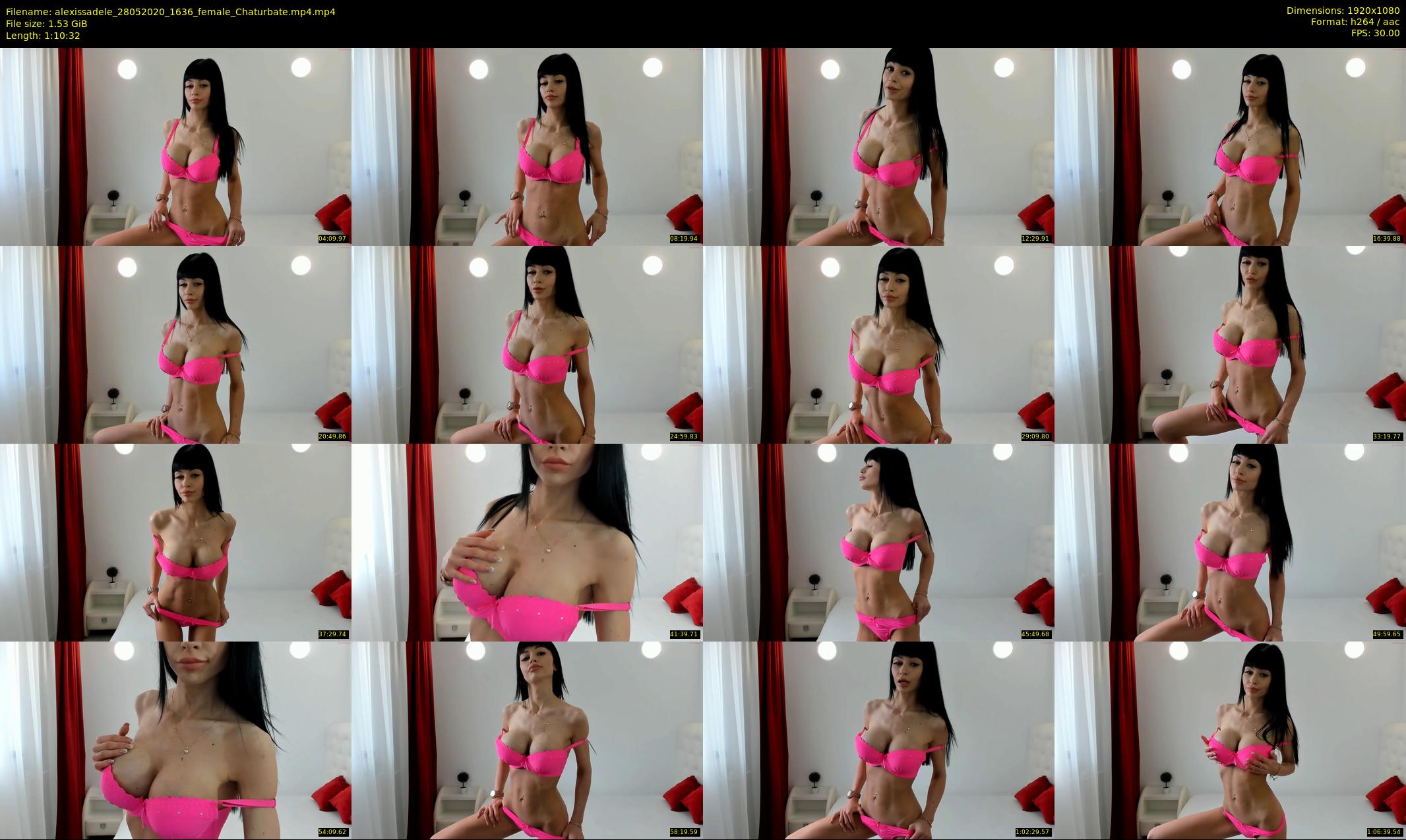 alexissadele — 71 minute Chaturbate female cam show recording, 1080p, May 28, 2020
