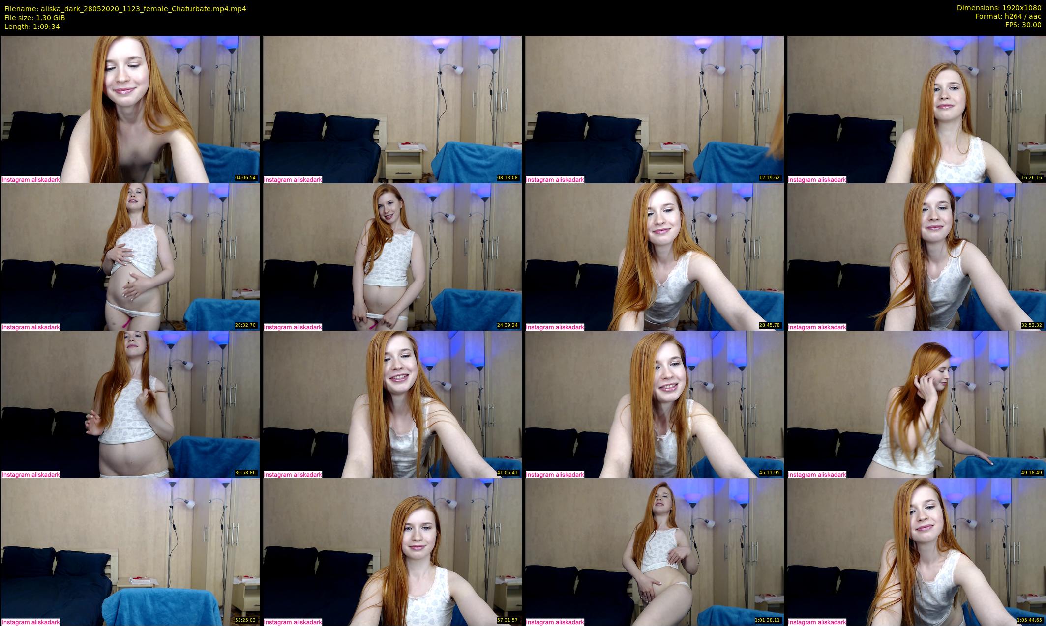 aliska_dark — 70 minute Chaturbate female cam show recording, 1080p, May 28, 2020
