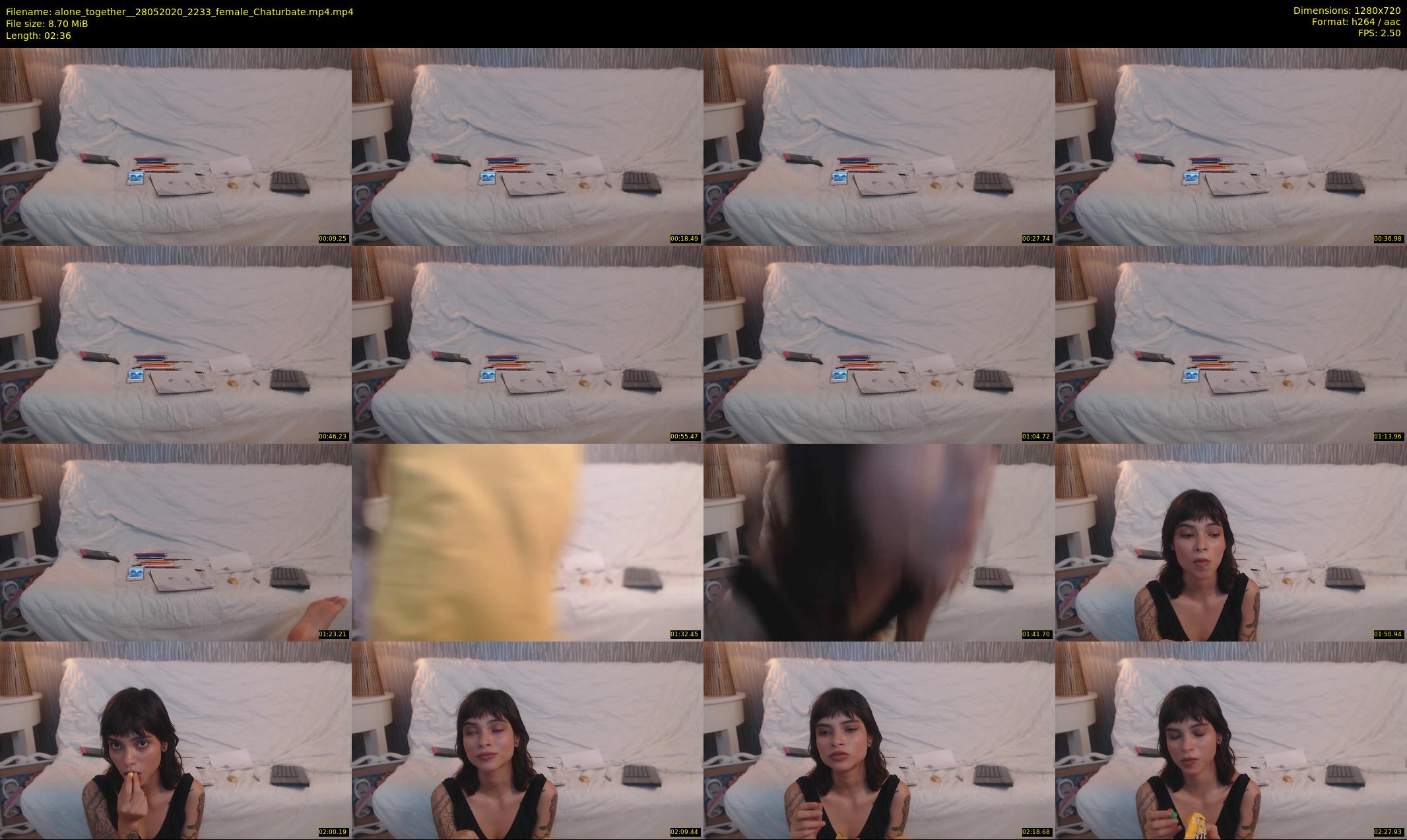 alone_together_ — 3 minute Chaturbate female cam show recording, 720p, May 28, 2020
