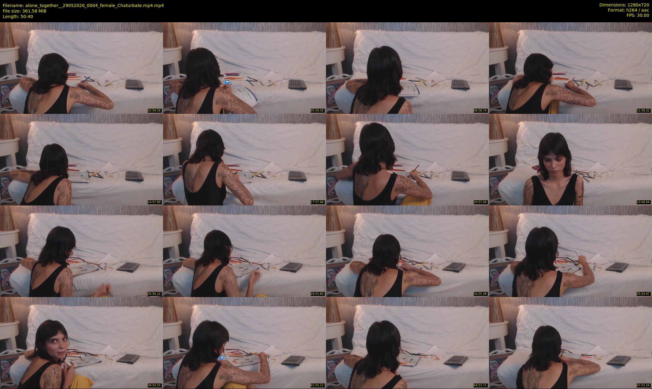 alone_together_ — 51 minute Chaturbate female cam show recording, 720p, May 29, 2020