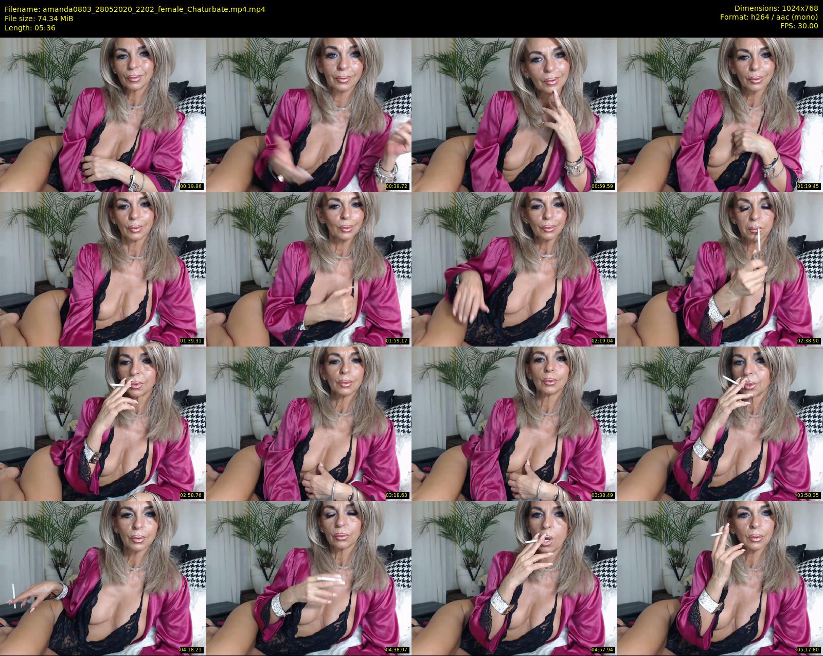 amanda0803 — 6 minute Chaturbate female cam show recording, 720p, May 28, 2020