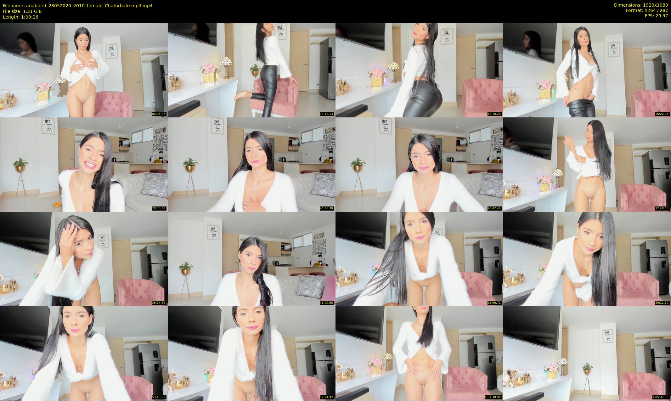 anablerd — 70 minute Chaturbate female cam show recording, 1080p, May 28, 2020
