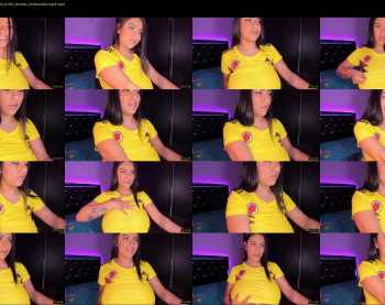 angeles_blue23 — 6 minute Chaturbate female cam show recording, 720p, May 29, 2020