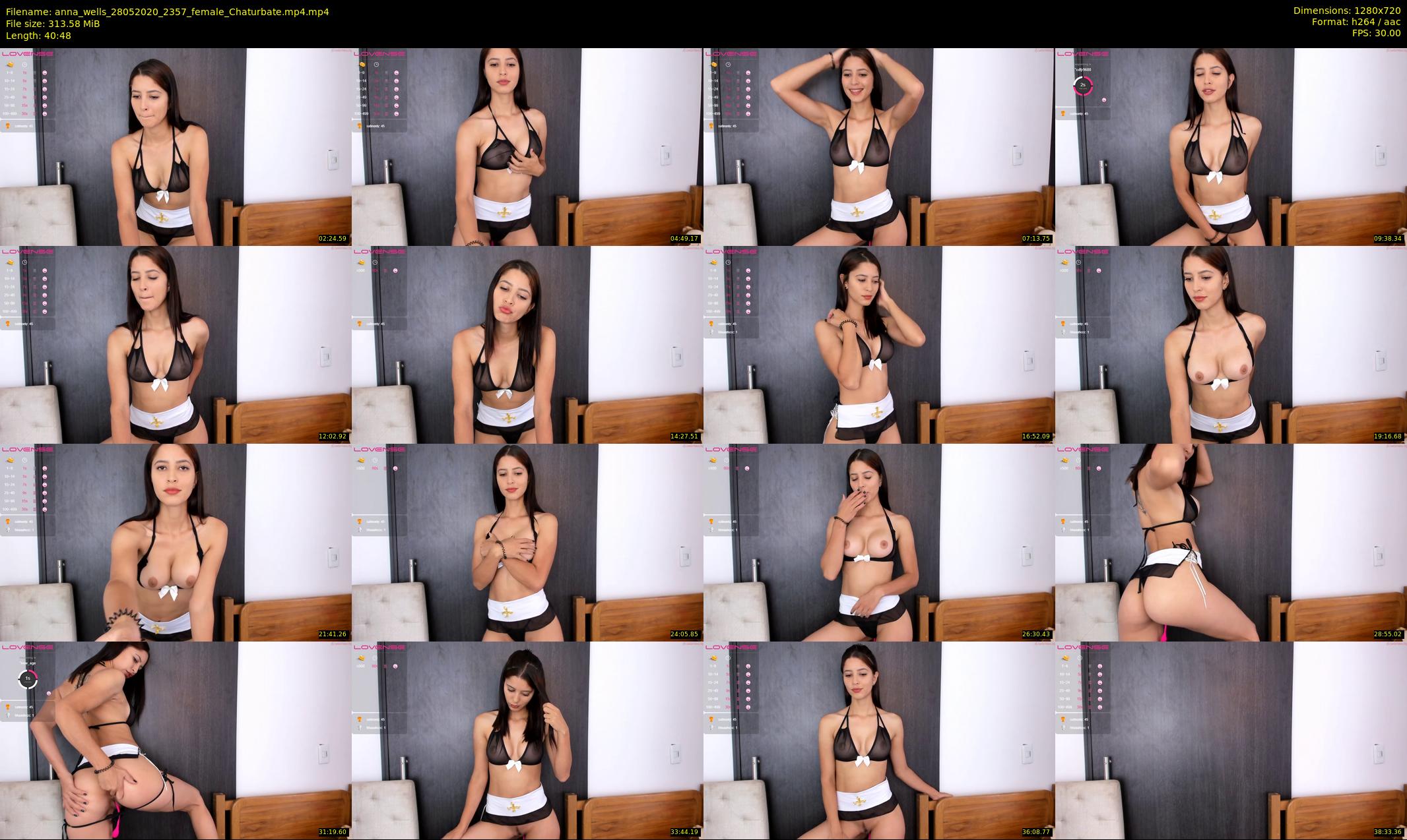 anna_wells — 41 minute Chaturbate female cam show recording, 720p, May 28, 2020