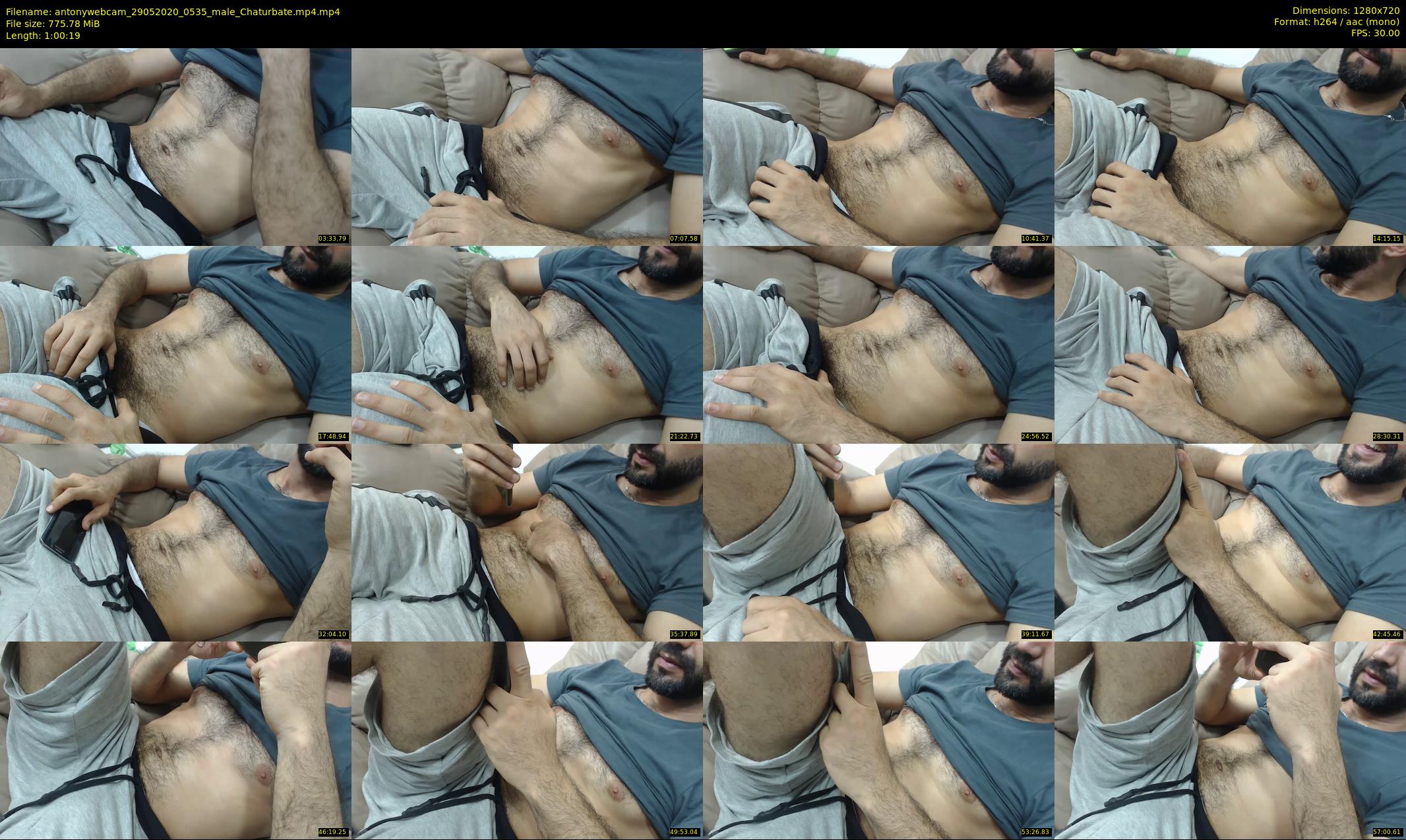 antonywebcam — 61 minute Chaturbate male cam show recording, 720p, May 29, 2020