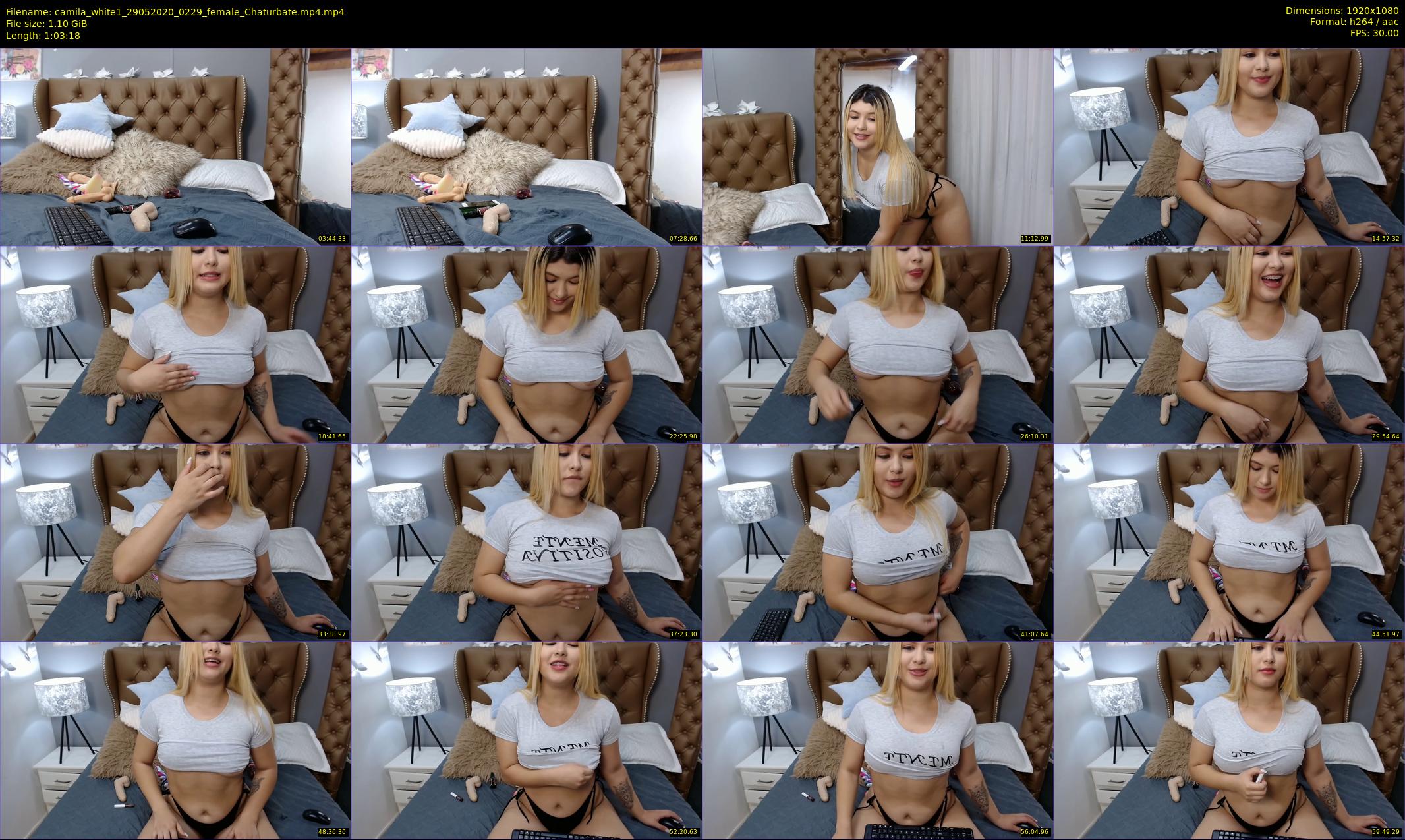 camila_white1 — 64 minute Chaturbate female cam show recording, 1080p, May 29, 2020