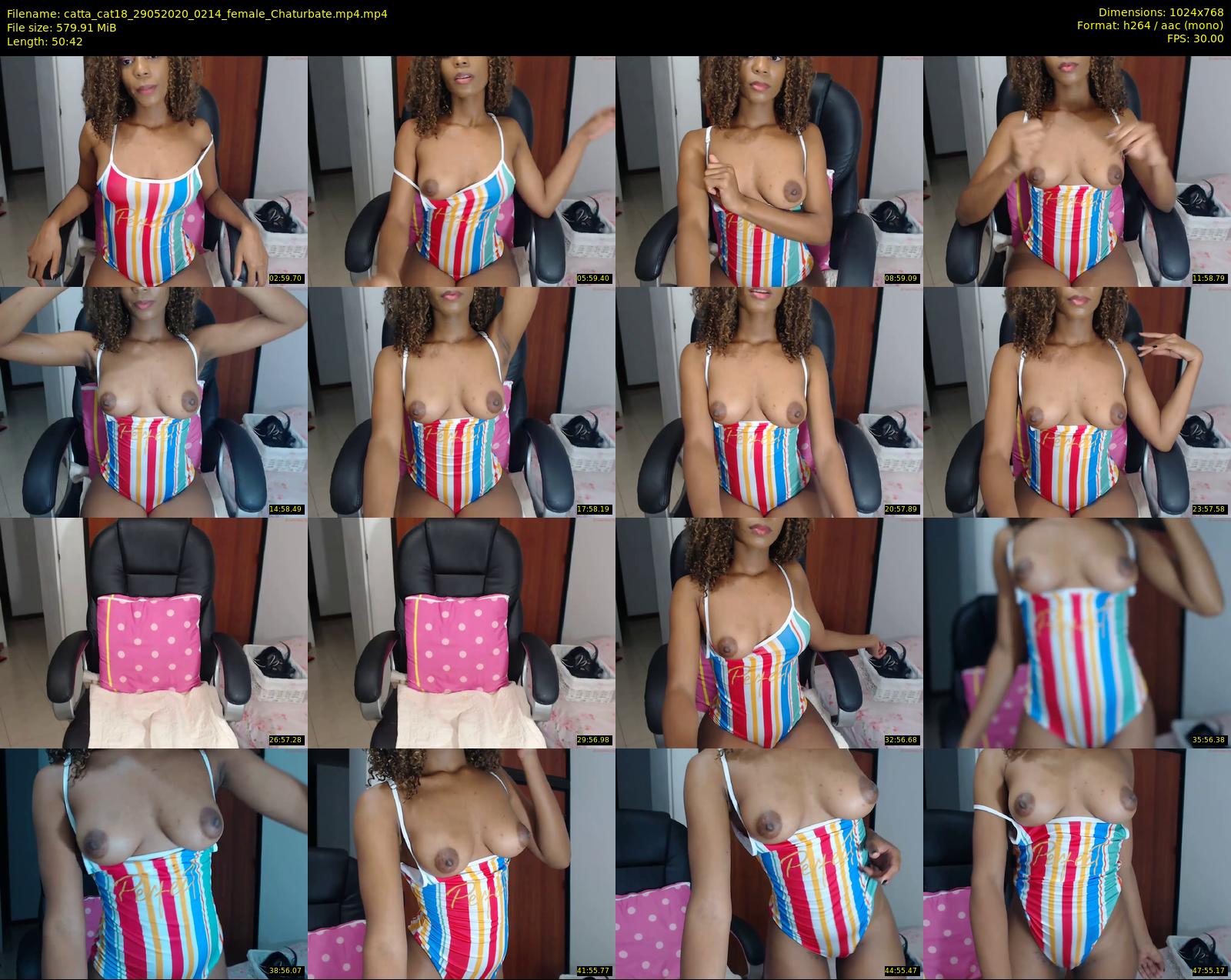 catta_cat18 — 51 minute Chaturbate female cam show recording, 720p, May 29, 2020
