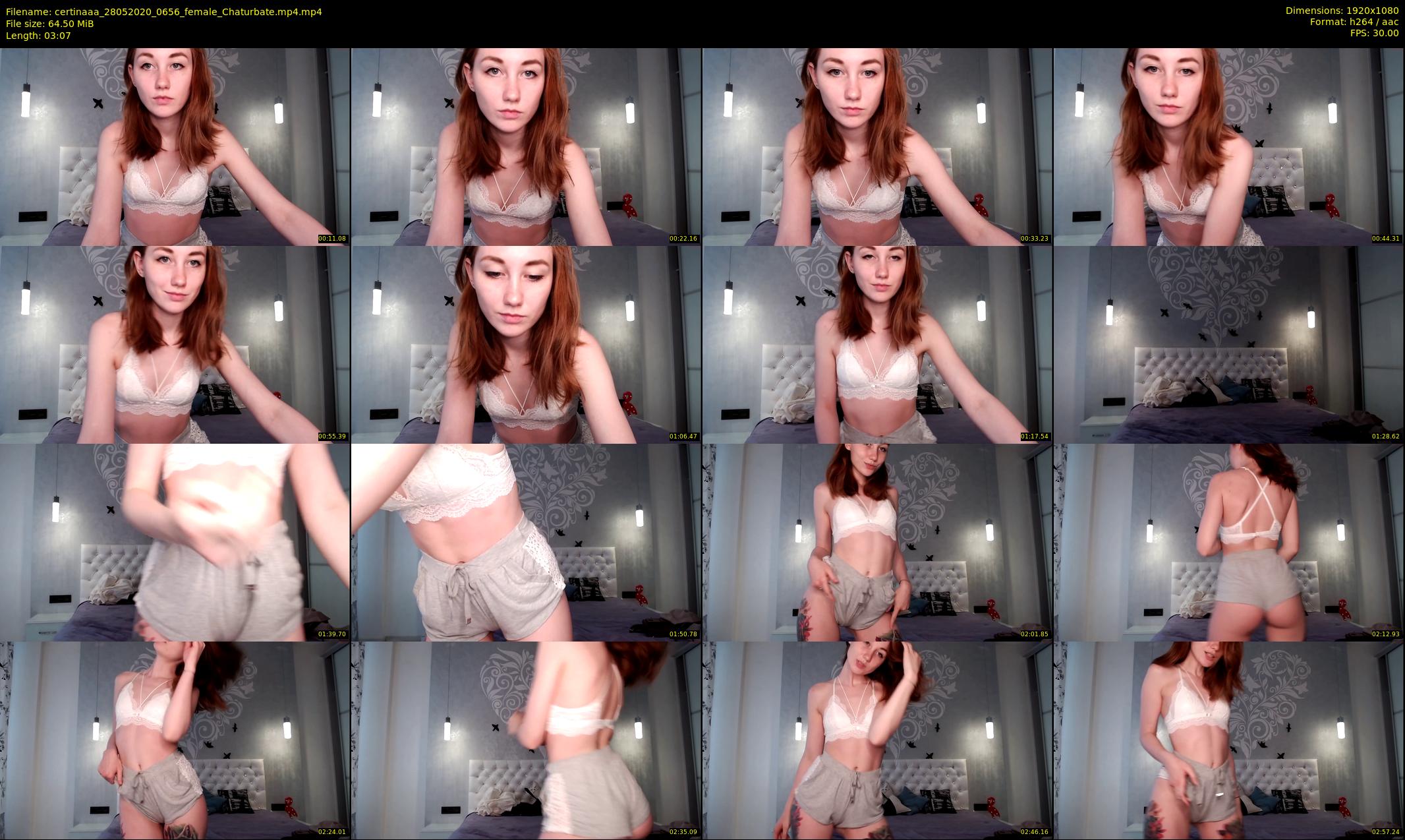 certinaaa — 4 minute Chaturbate female cam show recording, 1080p, May 28, 2020