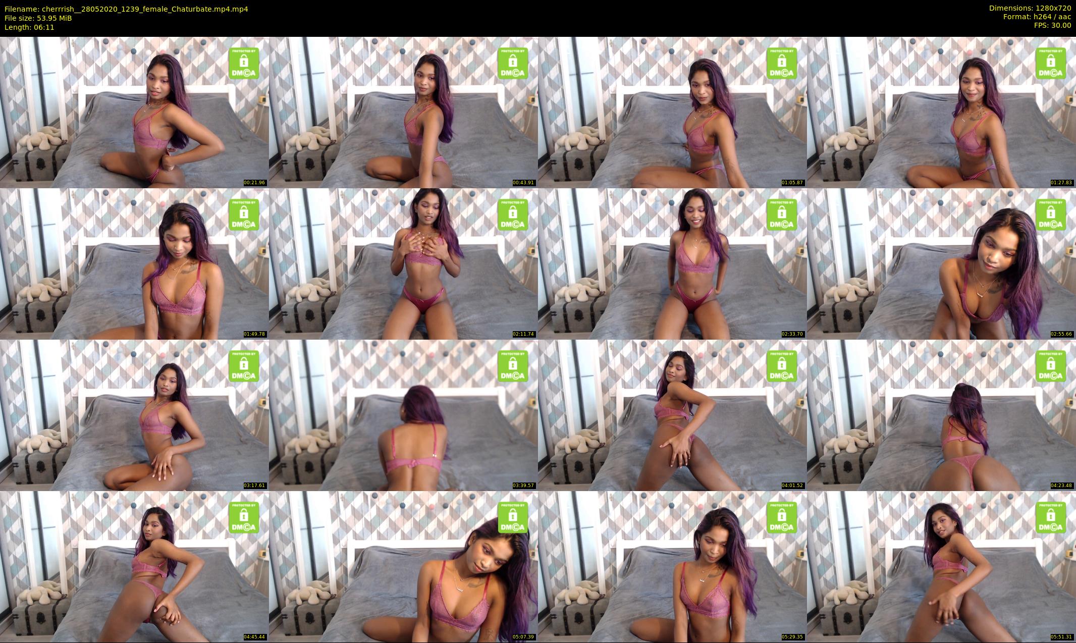 cherrrish_ — 7 minute Chaturbate female cam show recording, 720p, May 28, 2020