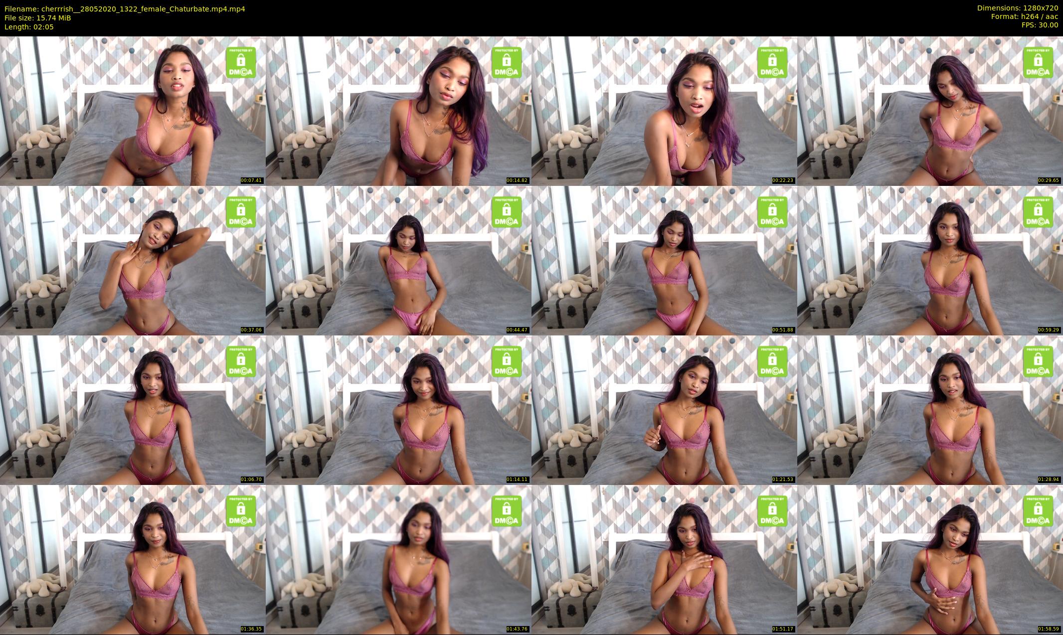 cherrrish_ — 3 minute Chaturbate female cam show recording, 720p, May 28, 2020