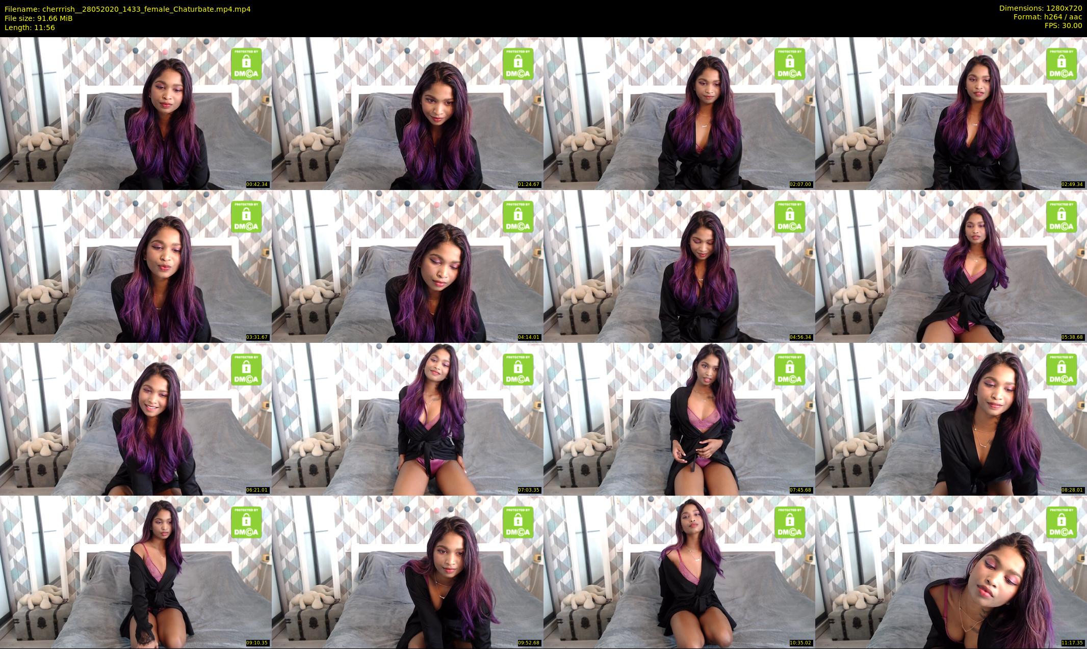 cherrrish_ — 12 minute Chaturbate female cam show recording, 720p, May 28, 2020